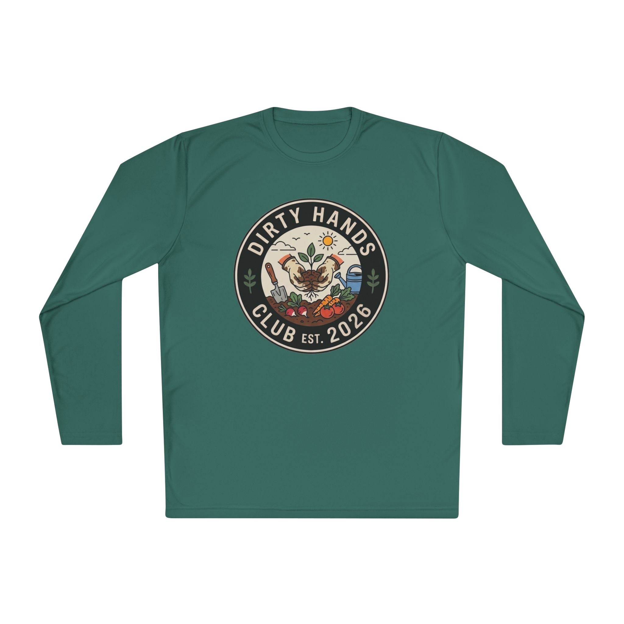 Gardener "Dirty Hands Club Est. 2026" Long Sleeve Tee
