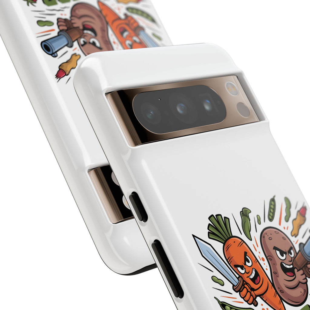 Phone Case — 'Dig For Victory' Veggie Combat Garden Design