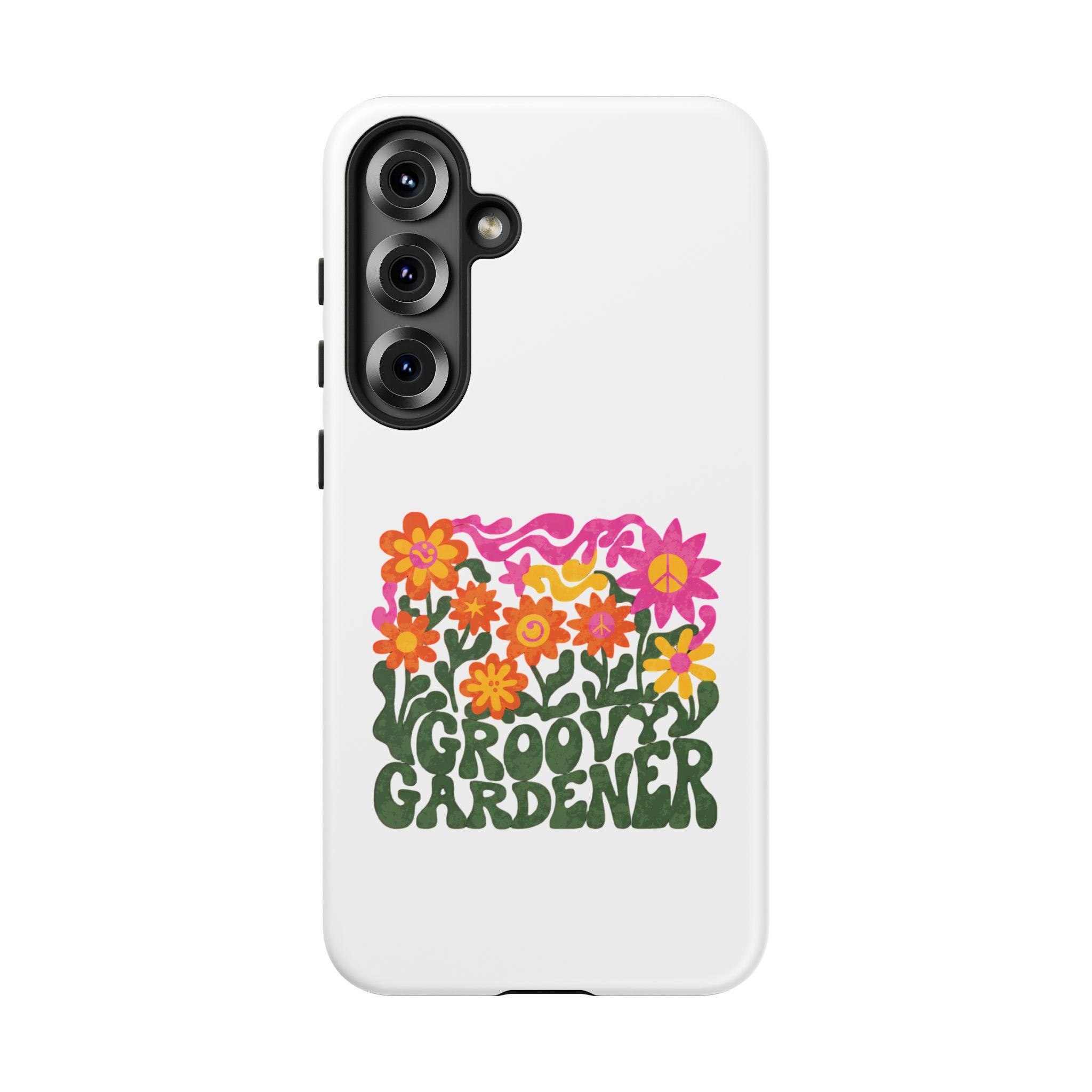 Groovy Gardener Phone Case - Retro Floral iPhone Cover