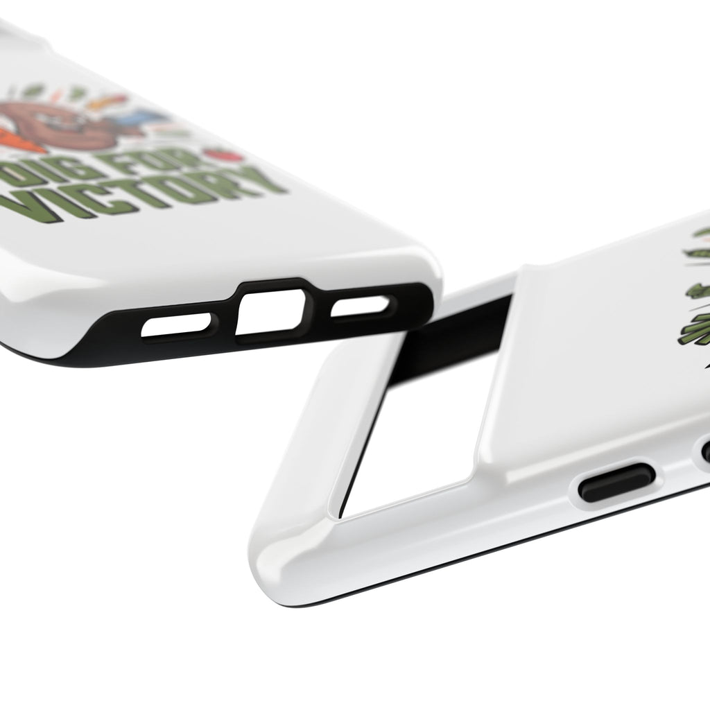Phone Case — 'Dig For Victory' Veggie Combat Garden Design
