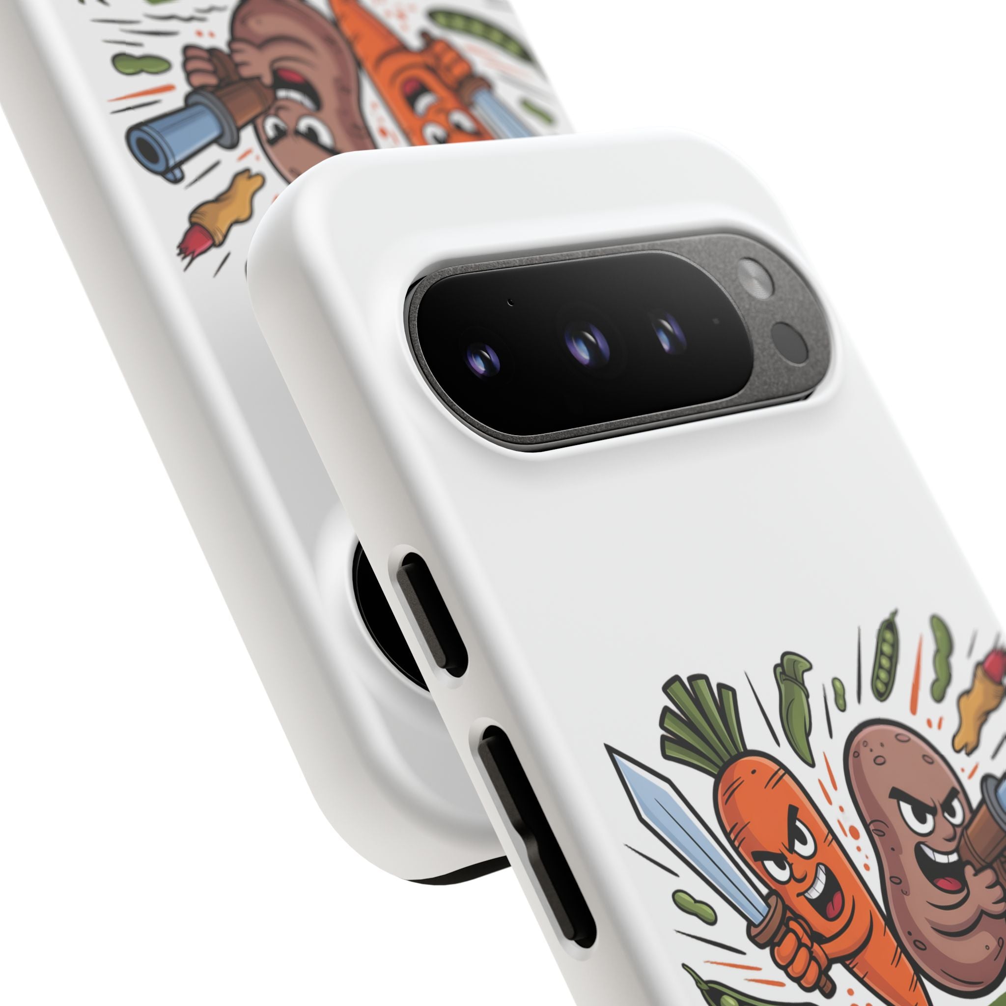 Phone Case — 'Dig For Victory' Veggie Combat Garden Design