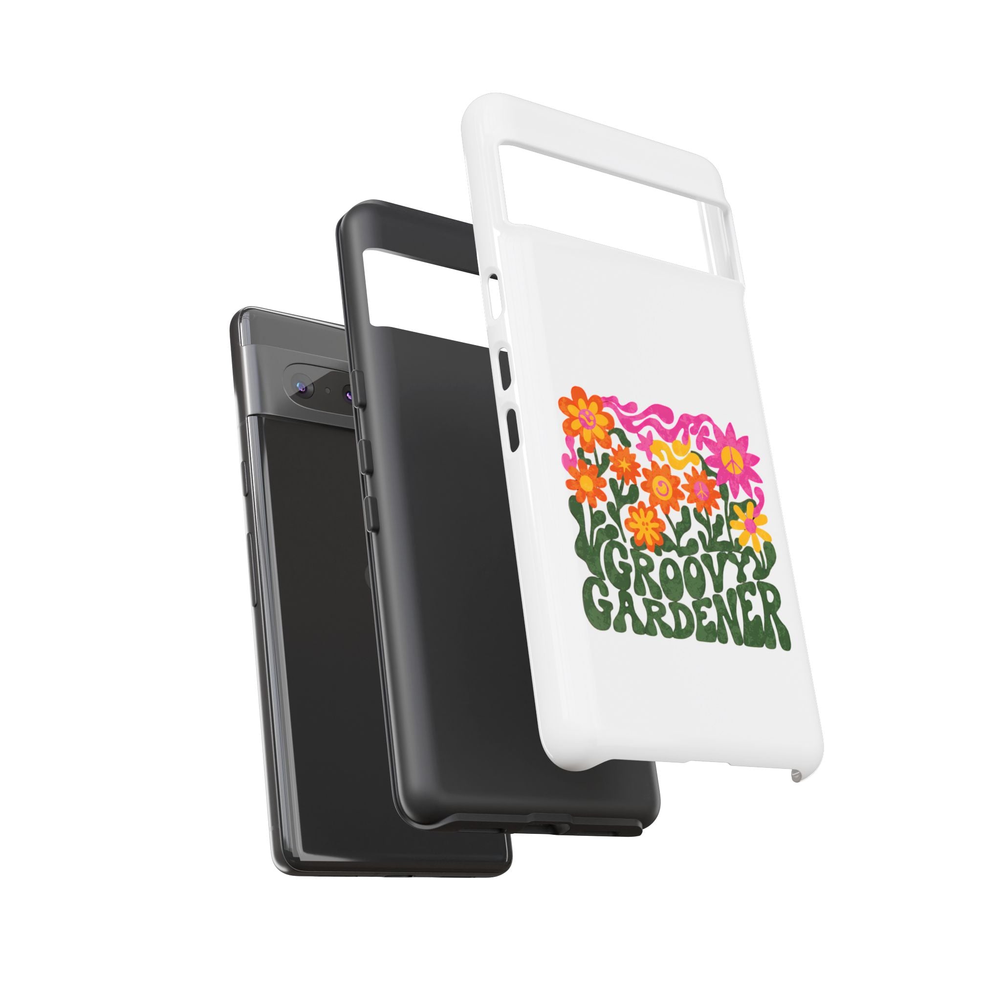 Groovy Gardener Phone Case - Retro Floral iPhone Cover