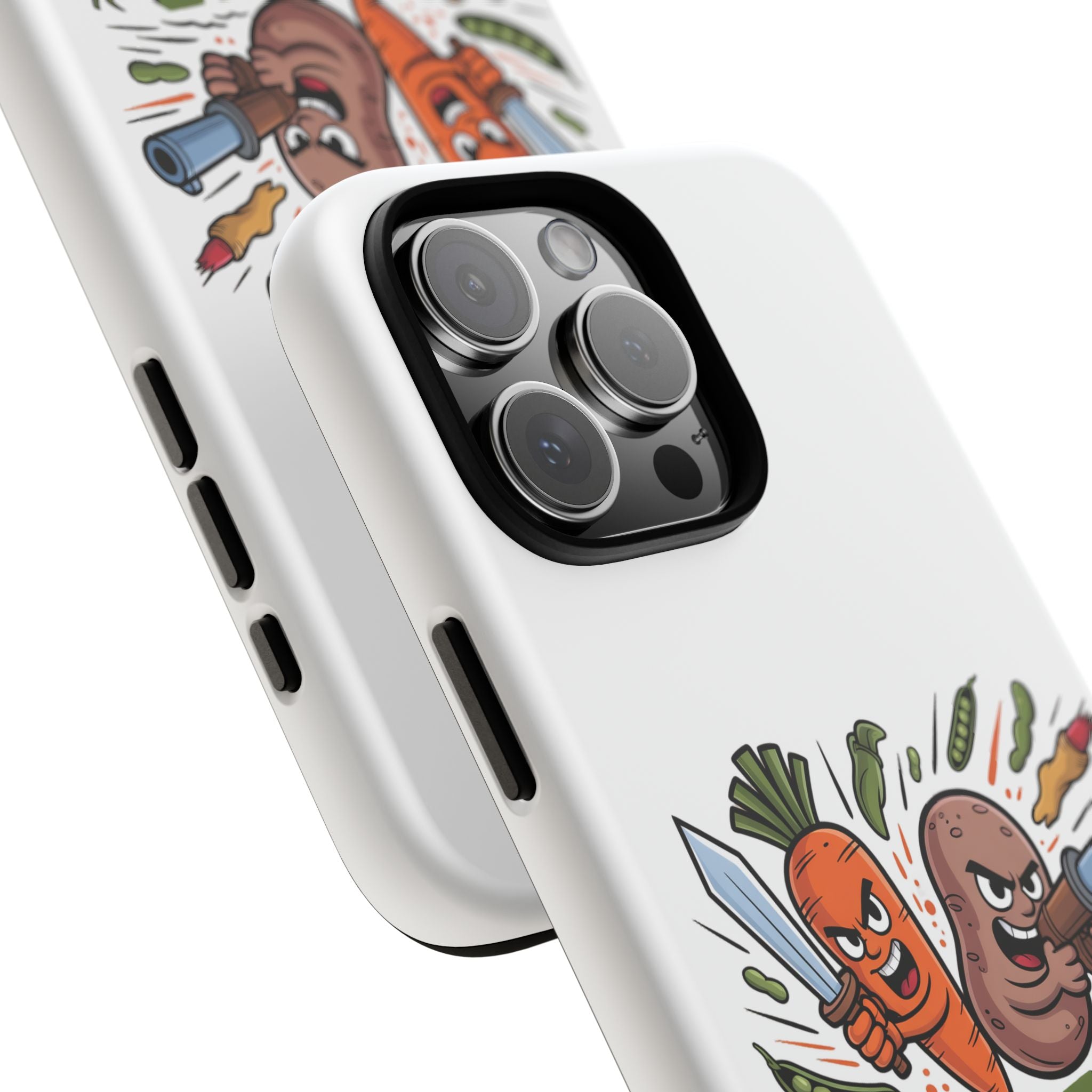 Phone Case — 'Dig For Victory' Veggie Combat Garden Design