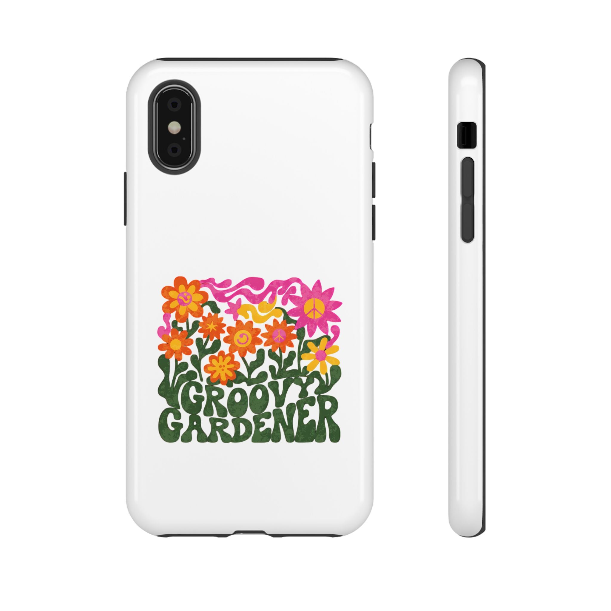 Groovy Gardener Phone Case - Retro Floral iPhone Cover