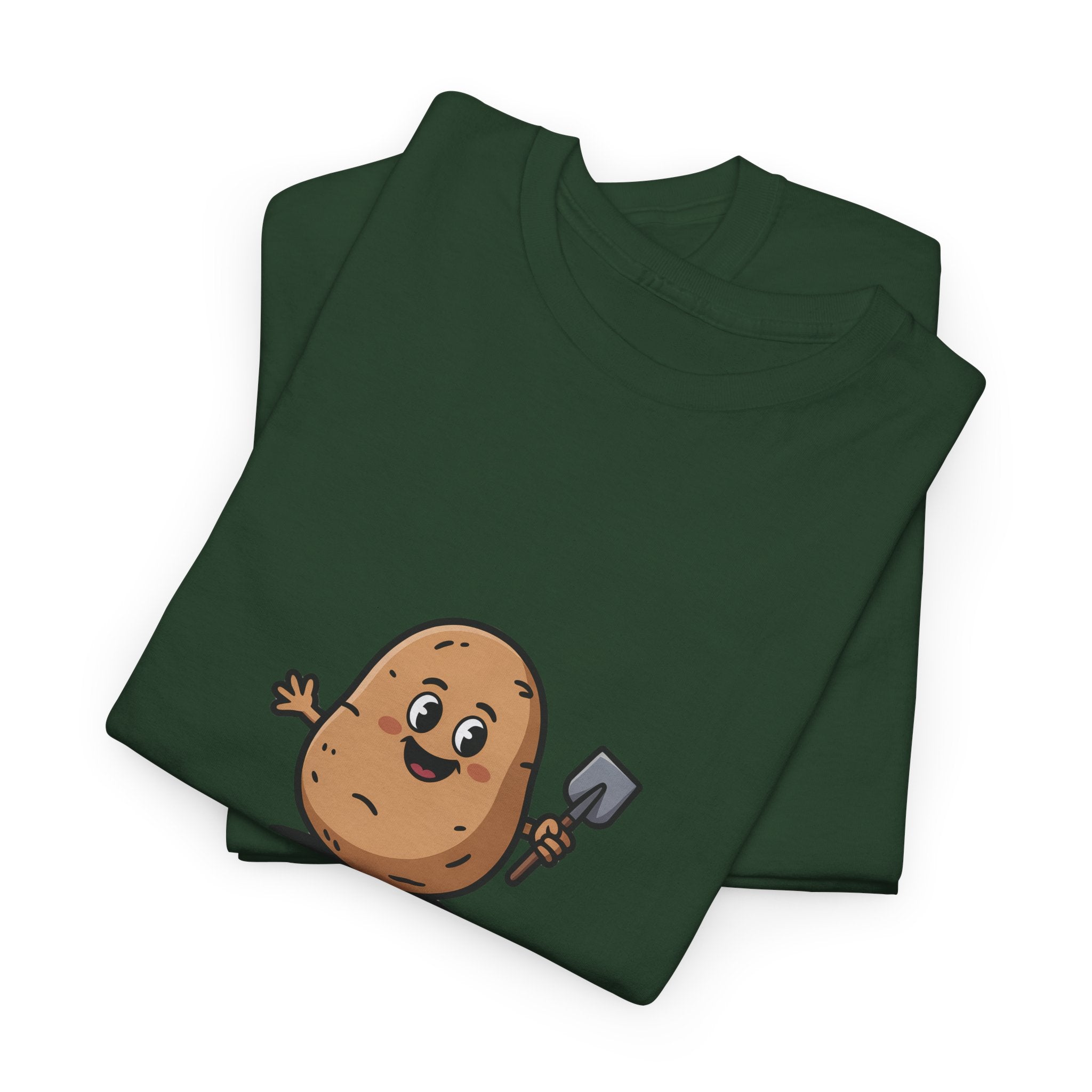 T-Shirt — "Potato Digging Love" Cute Gardening Veggie Tee