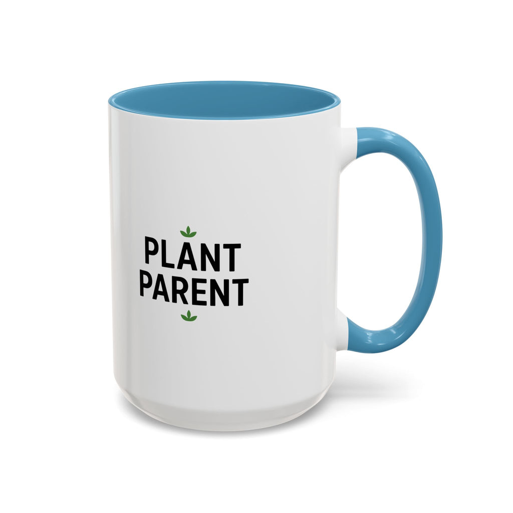 Plant Parent Accent Coffee Mug — Cute Green Houseplant Gift (11/15oz)