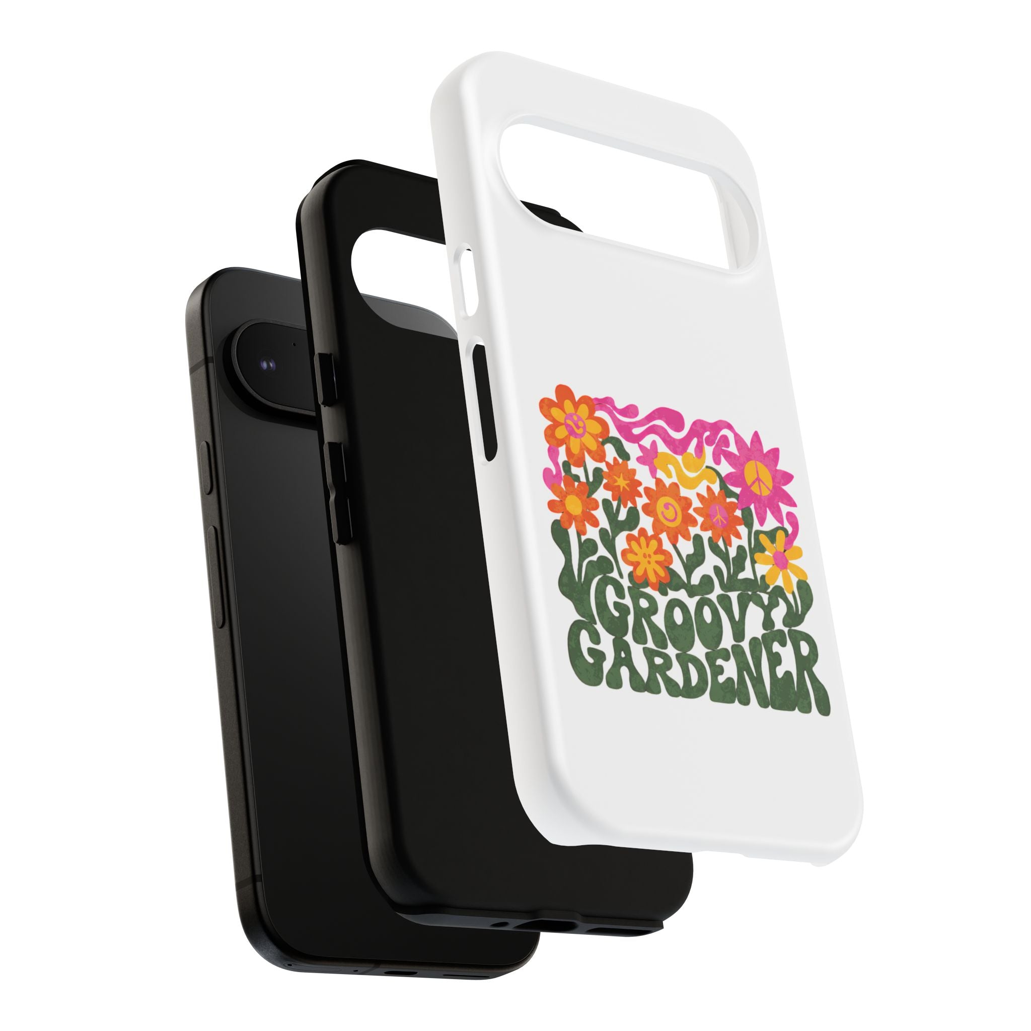 Groovy Gardener Phone Case - Retro Floral iPhone Cover