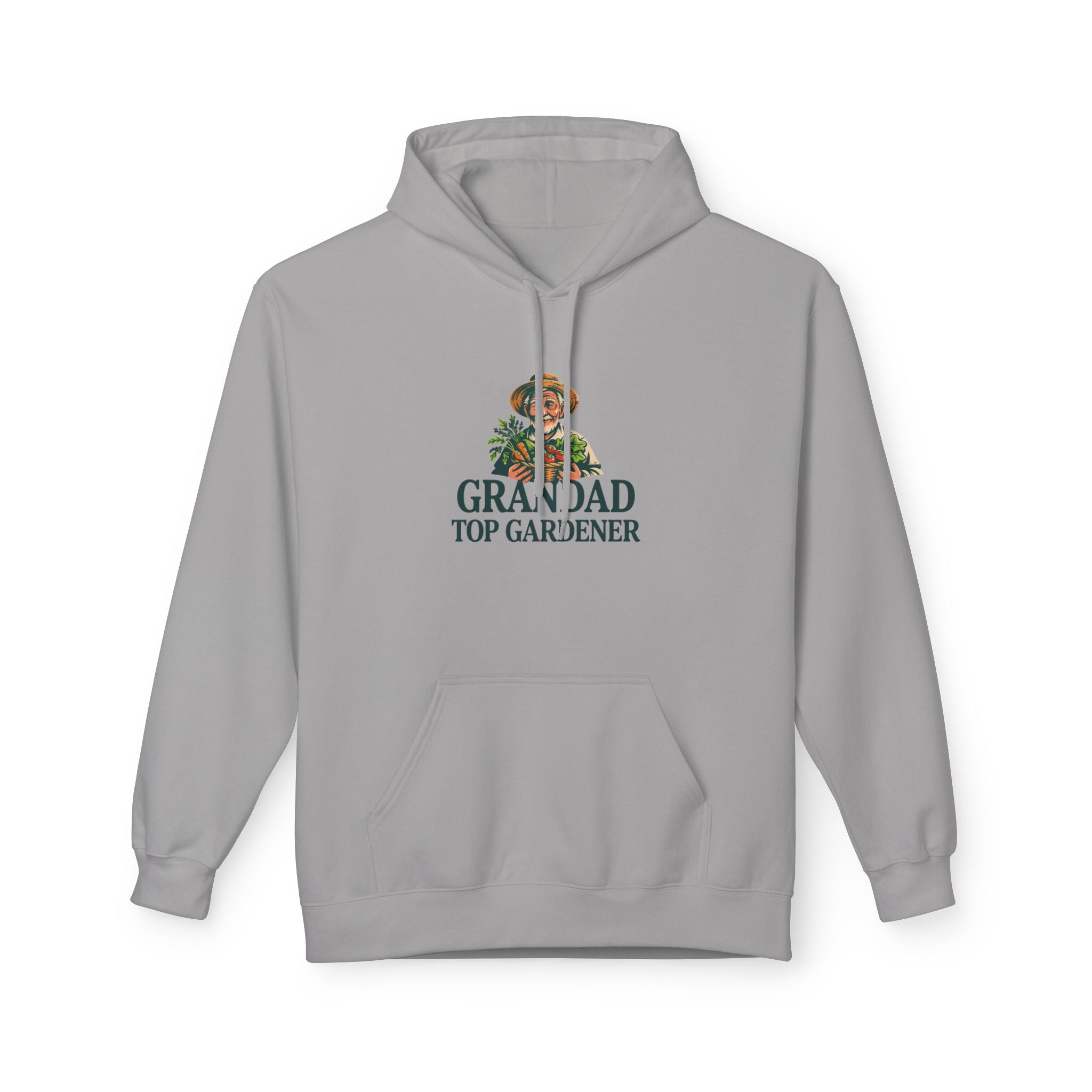 Grandad Top Gardener Hoodie – Floral Gardening Gift for Grandpa