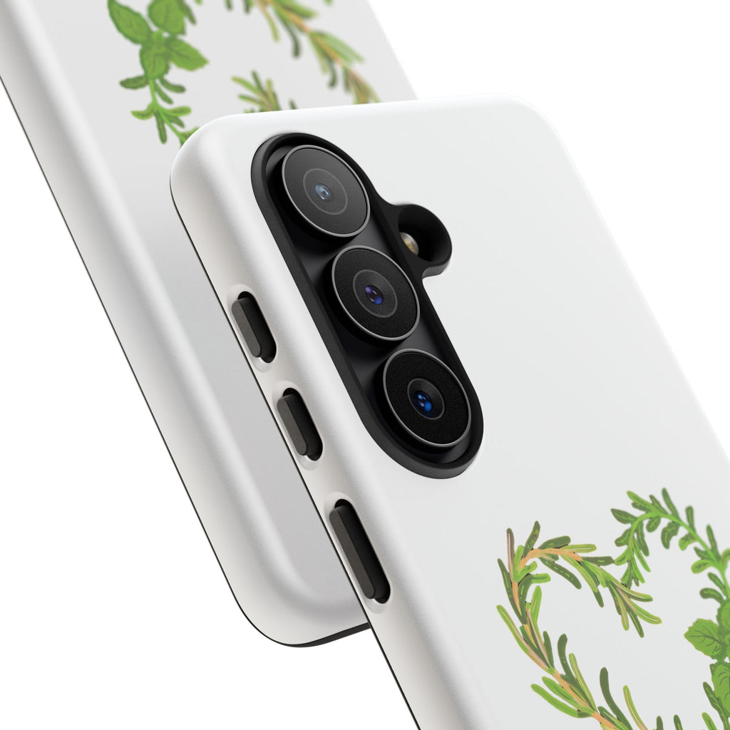 Herb Heart Phone Case - "Love Herbs" Botanical iPhone Cover