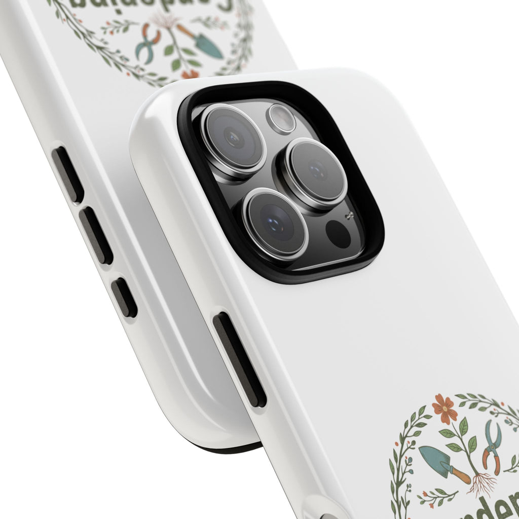 Phone Case — Gardening Addict "Plant • Grow • Repeat" Floral Garden Phone Cover