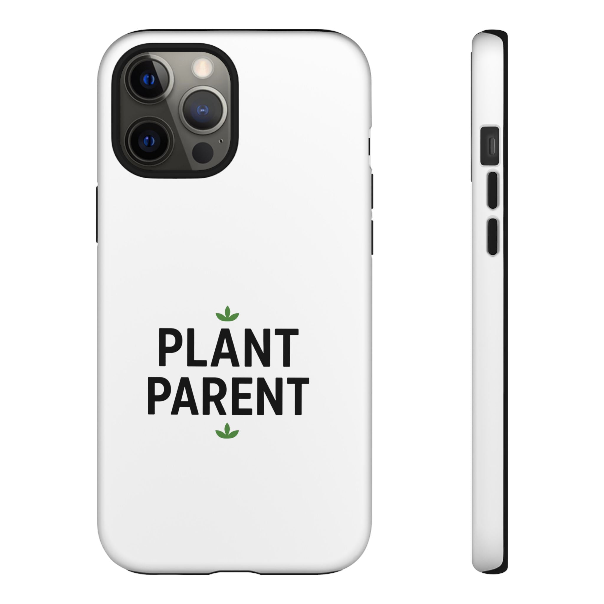 Plant Parent Tough Phone Case – Minimalist Plant Lover Protective Cover