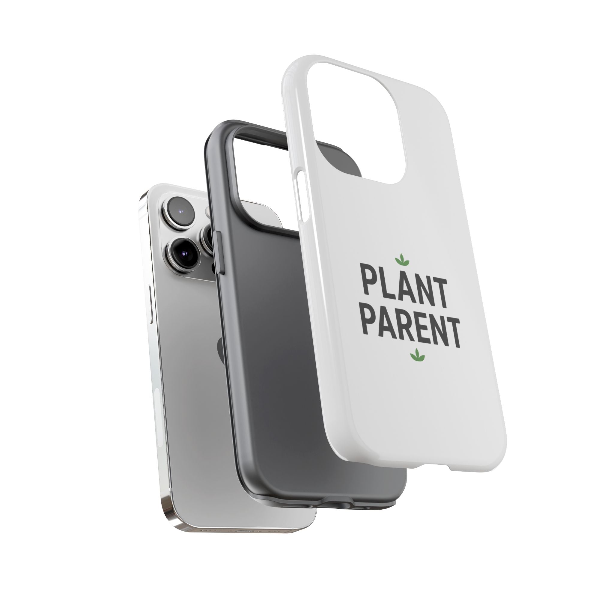 Plant Parent Tough Phone Case – Minimalist Plant Lover Protective Cover