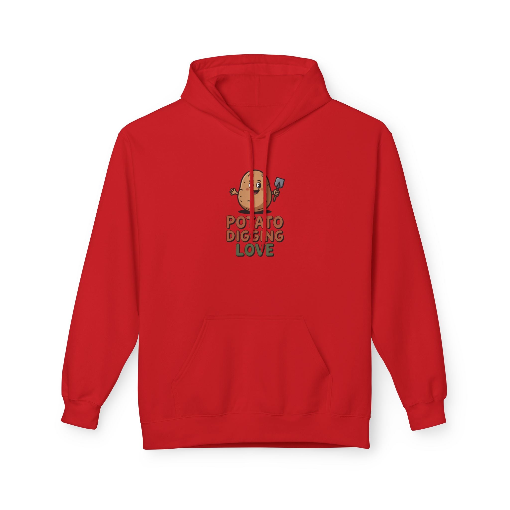 Potato Digging Love Hoodie — Cute Gardener Veggie Graphic Sweatshirt