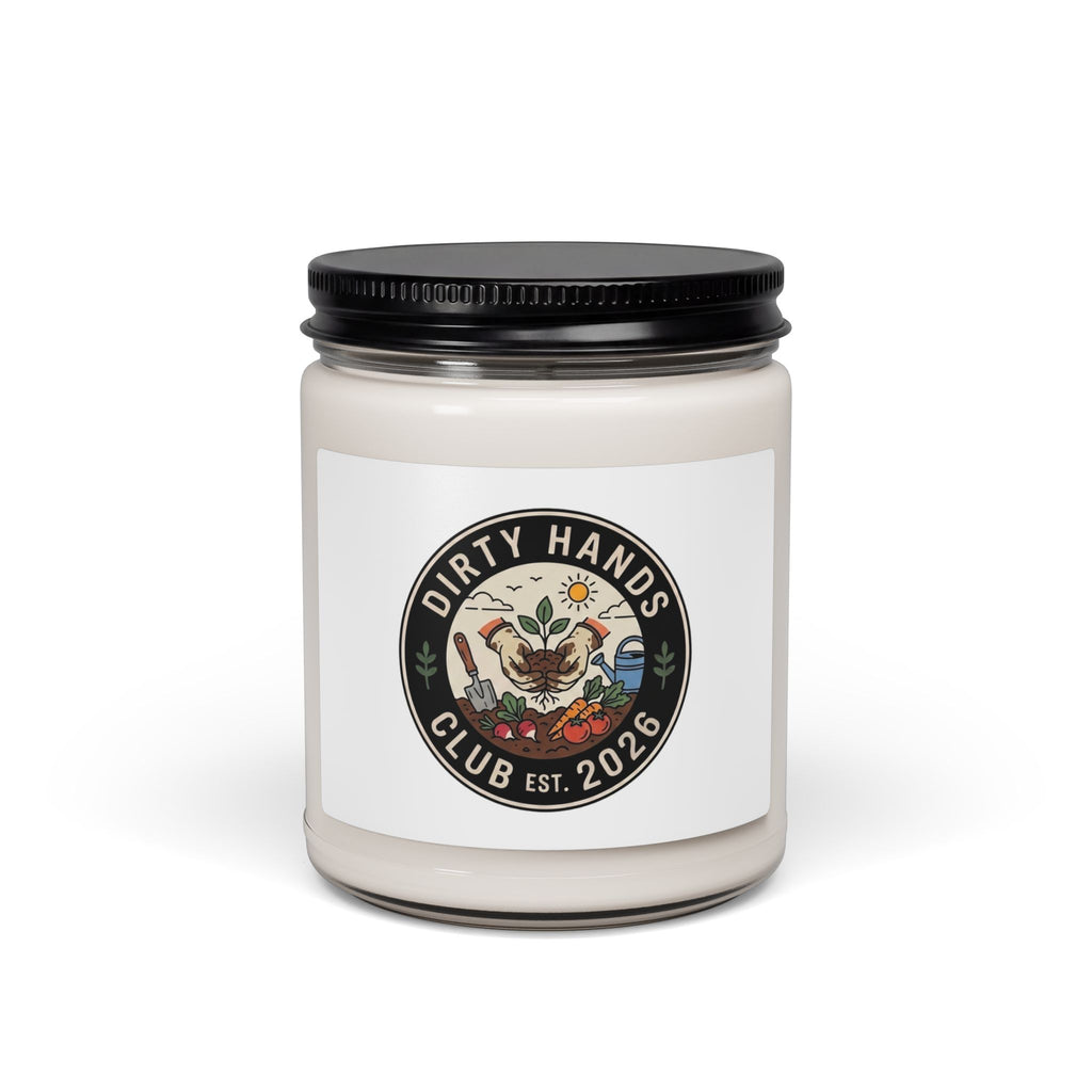 Dirty Hands Club Scented Soy Candle — 9oz Gardeners’ Candle (Est. 2026)