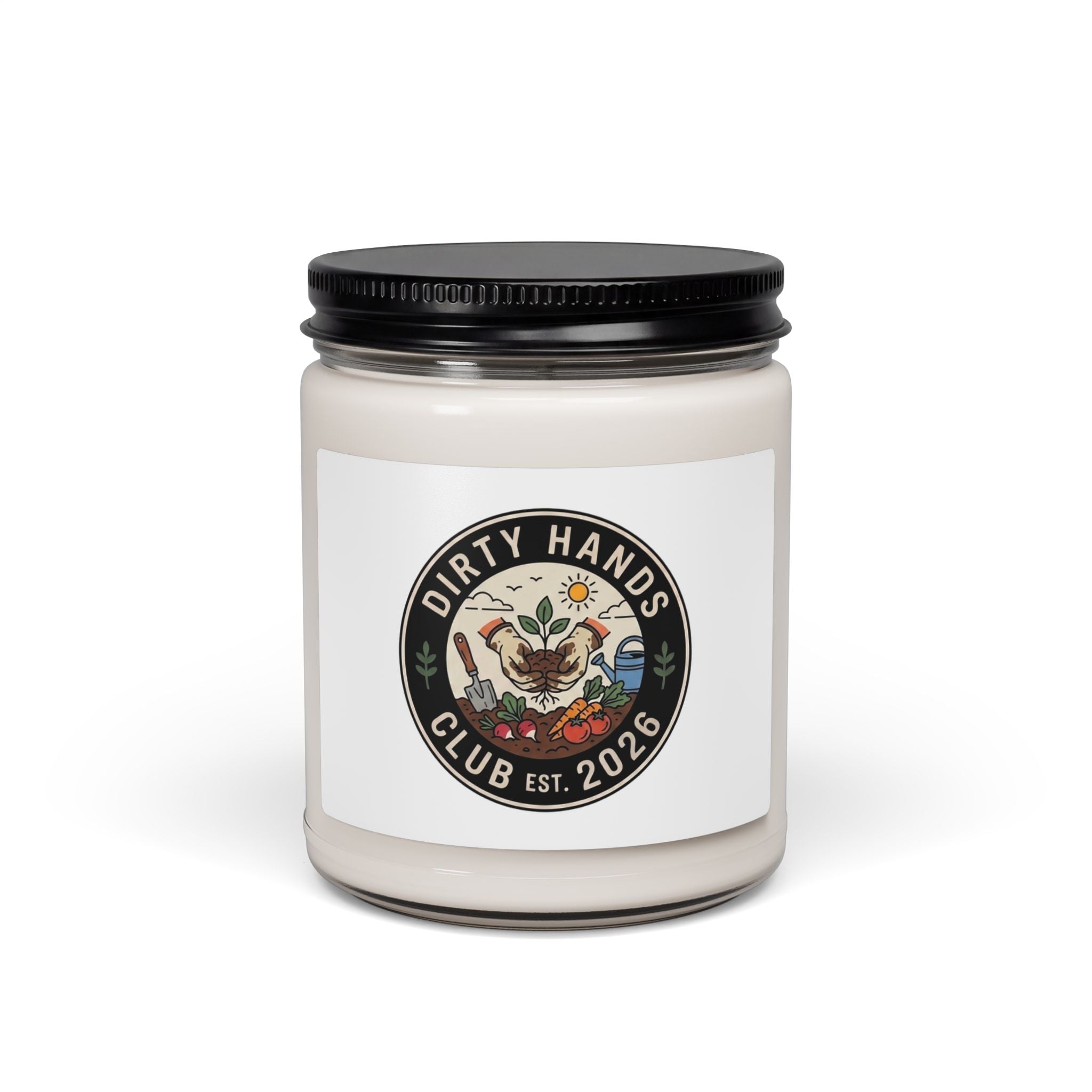 Dirty Hands Club Scented Soy Candle — 9oz Gardeners’ Candle (Est. 2026)