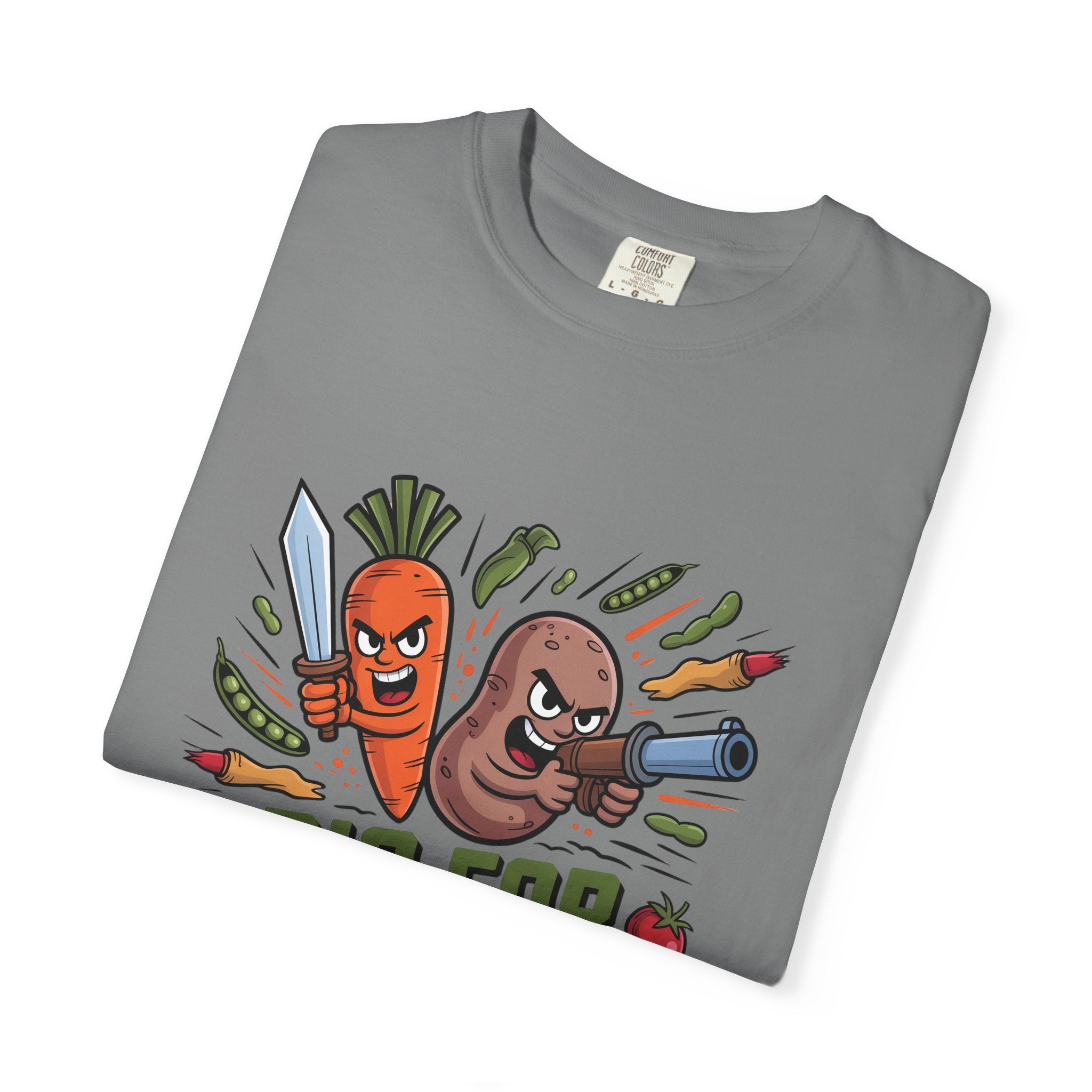 Dig for Victory T-Shirt — Retro Veggie Garden Graphic Tee