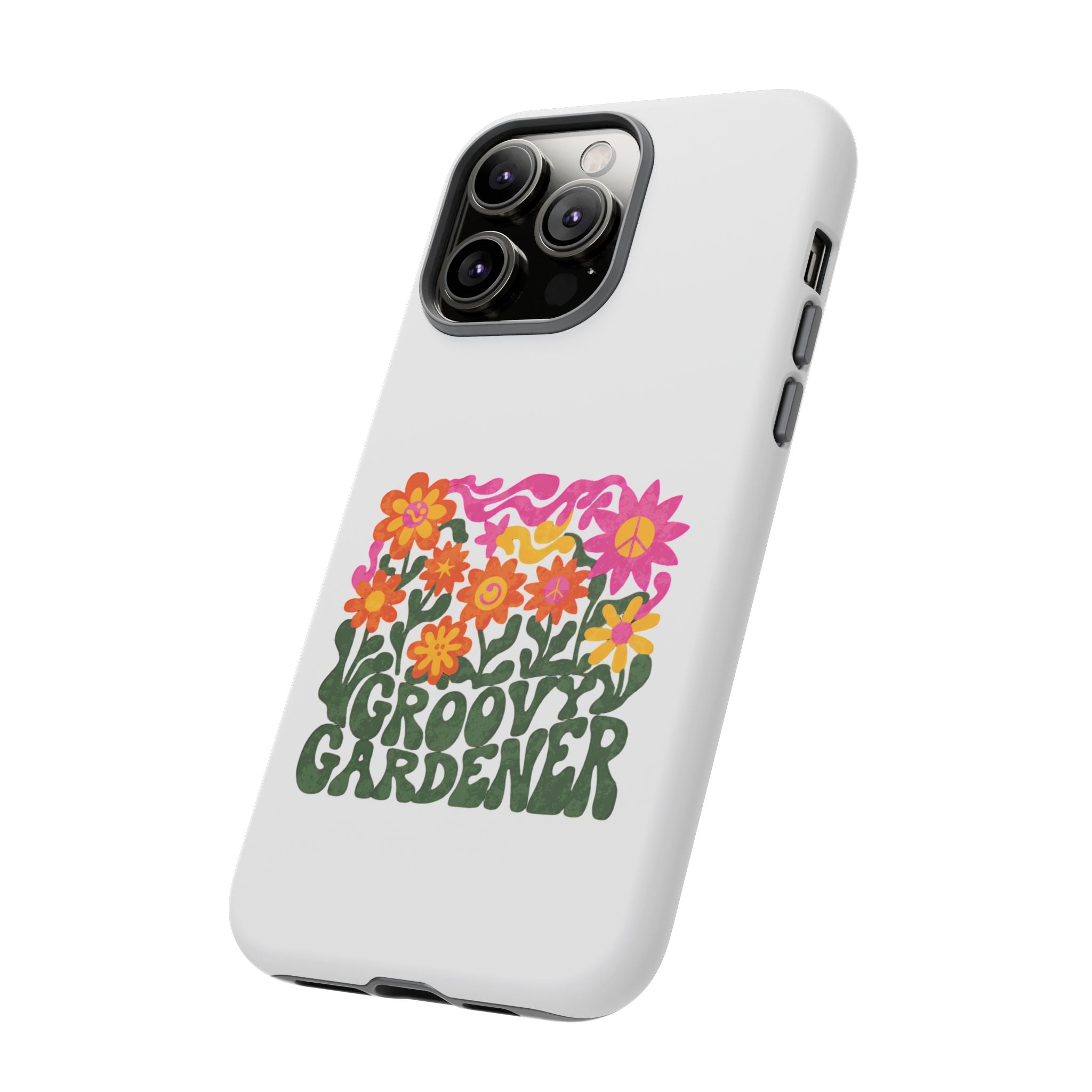 Groovy Gardener Phone Case - Retro Floral iPhone Cover