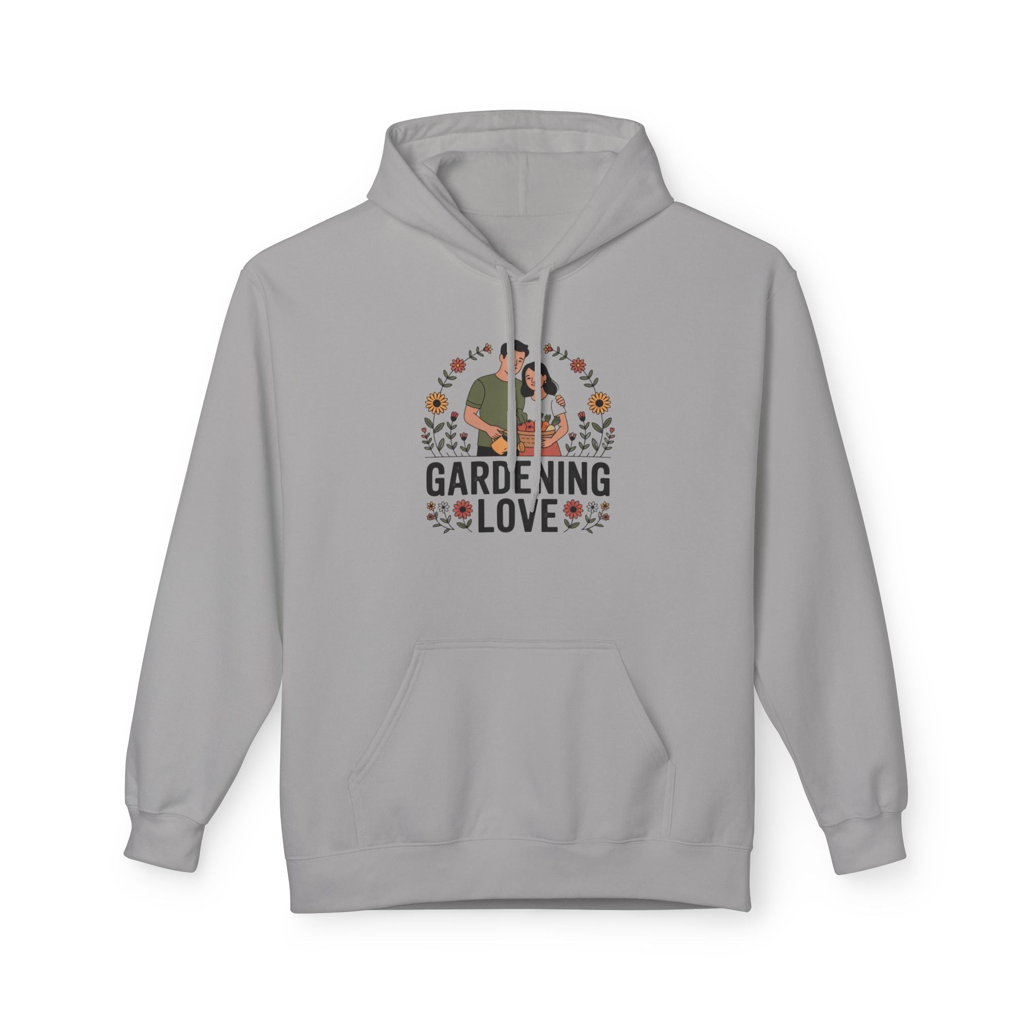 Gardening Love Hoodie — Floral Gardener Sweatshirt for Plant Lovers