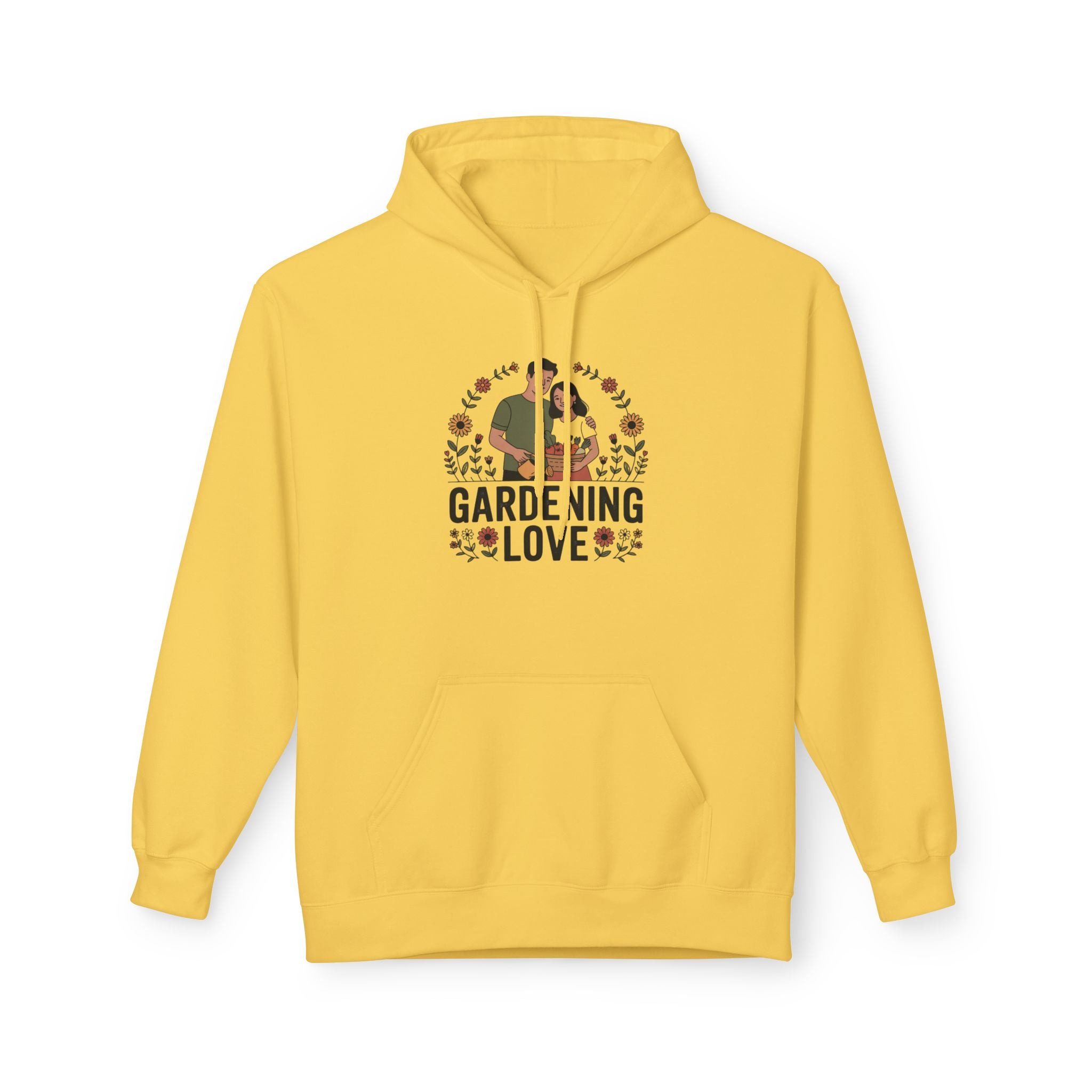 Gardening Love Hoodie — Floral Gardener Sweatshirt for Plant Lovers