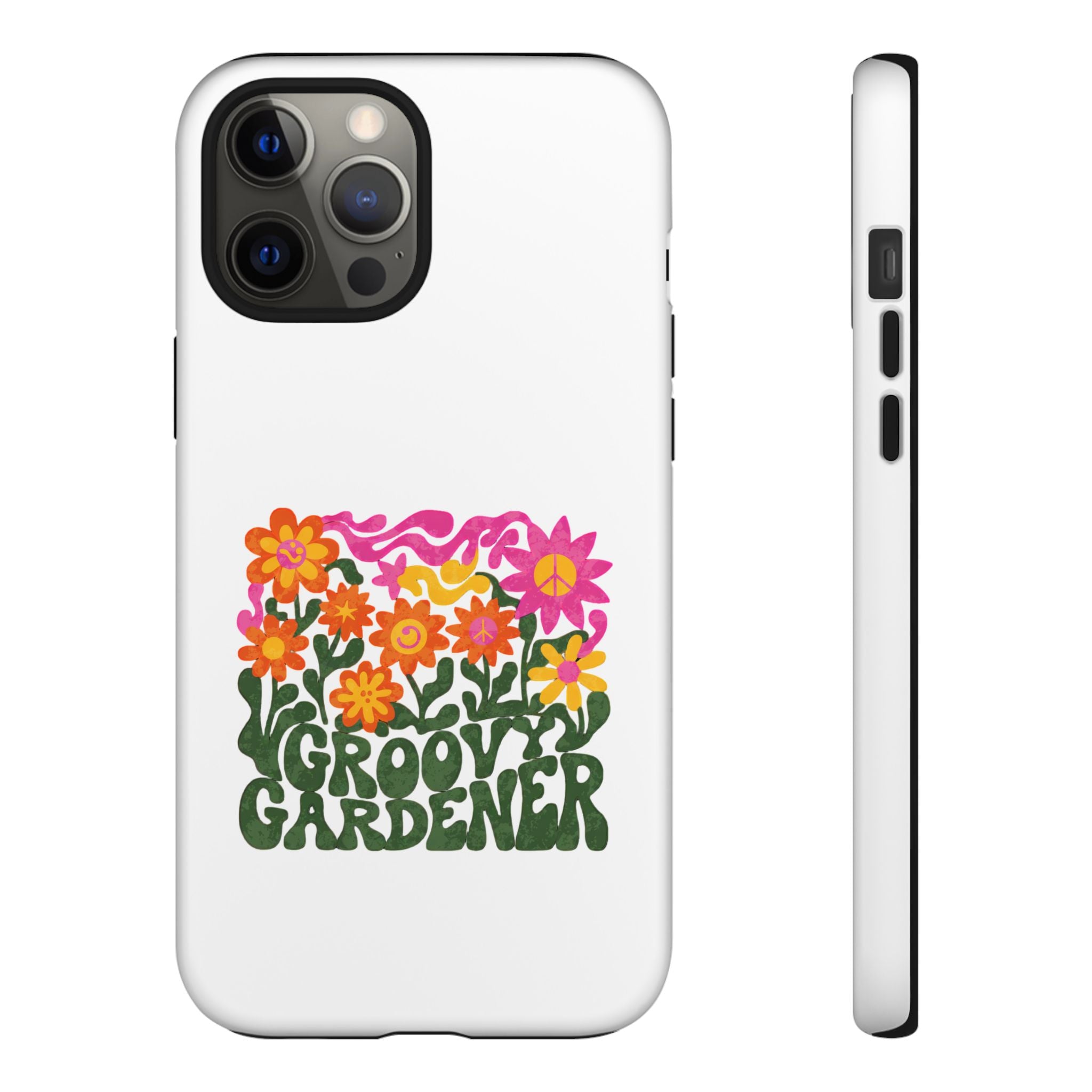 Groovy Gardener Phone Case - Retro Floral iPhone Cover