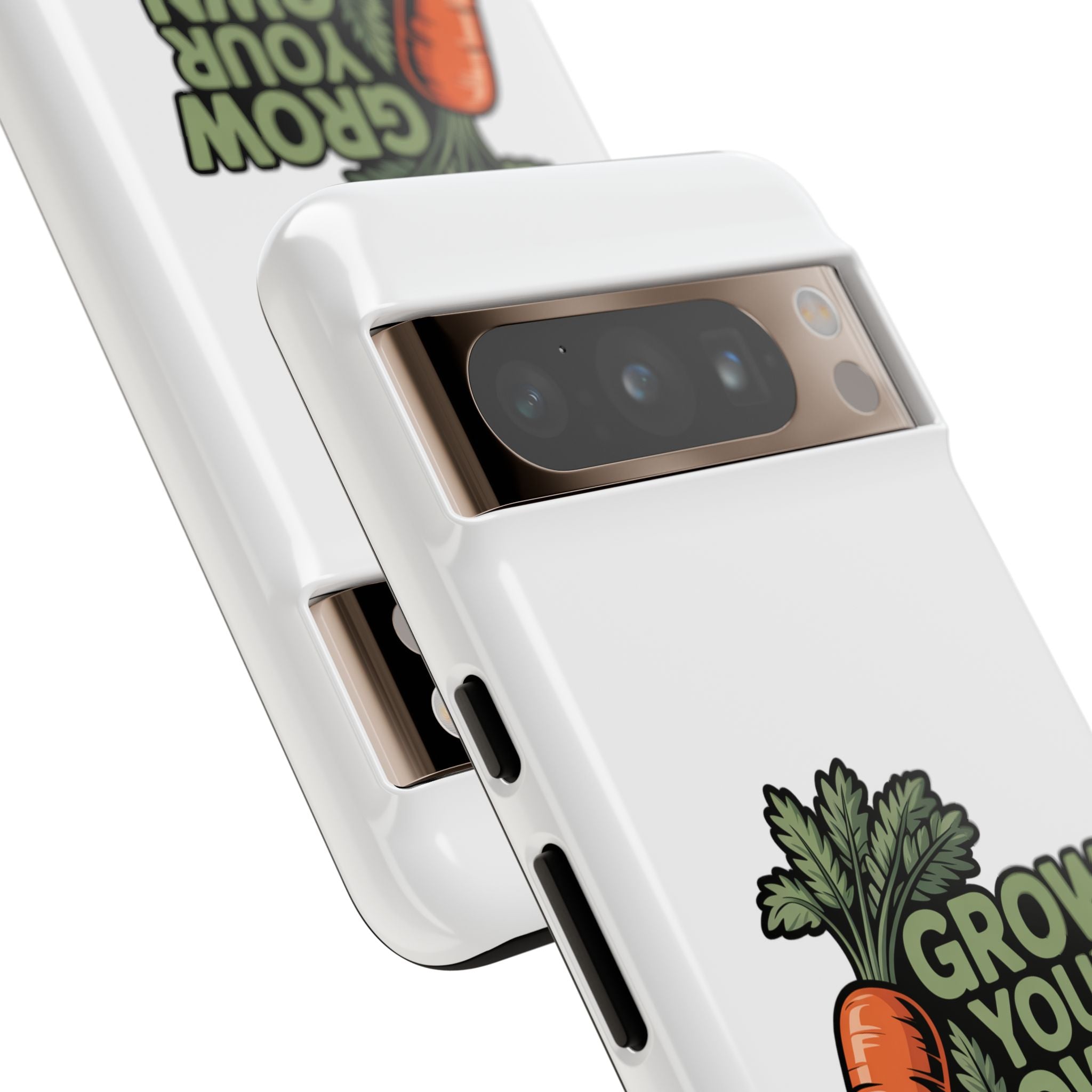 Grow Your Own Vegetables Phone Case — Gardening Carrot Potato Tomato Design