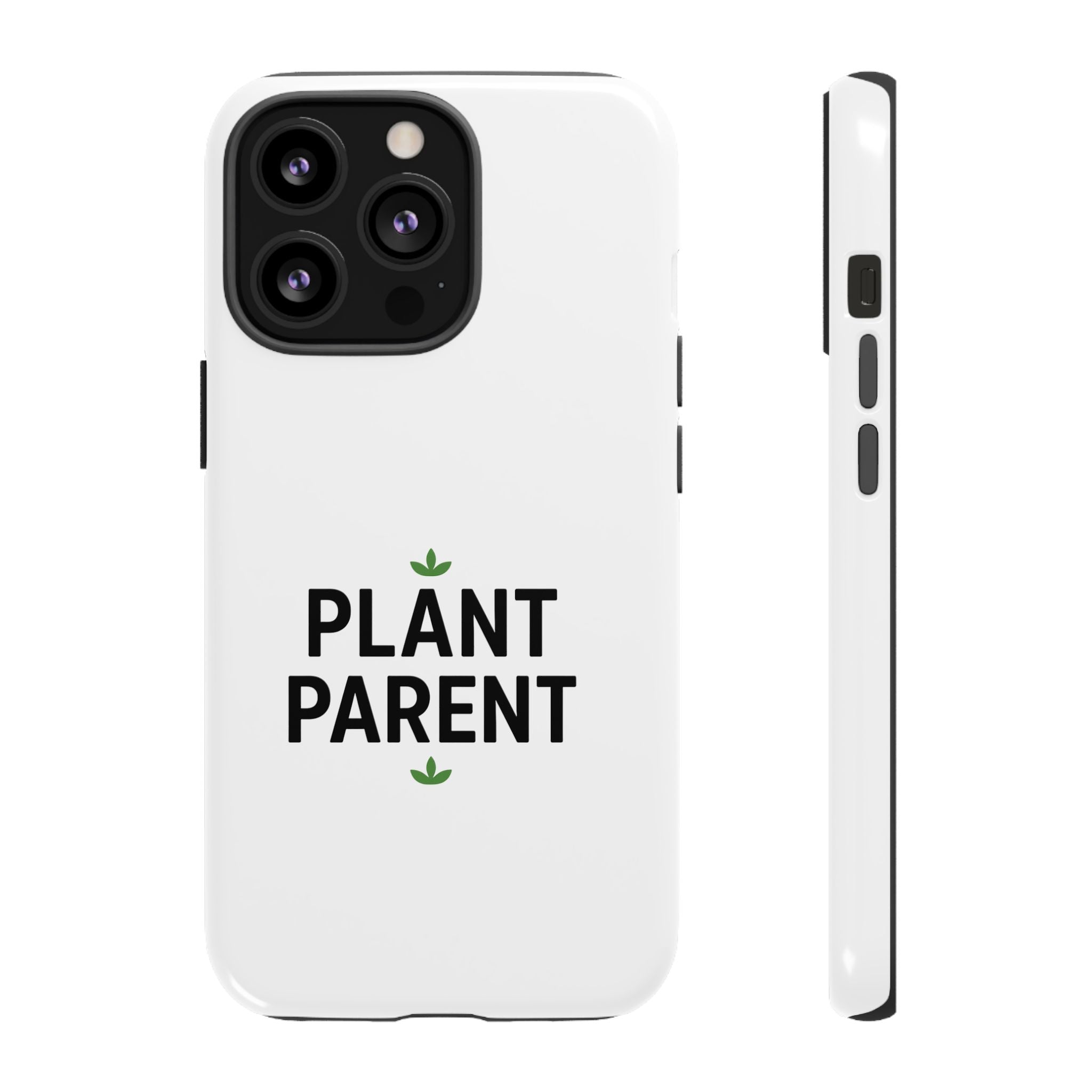Plant Parent Tough Phone Case – Minimalist Plant Lover Protective Cover