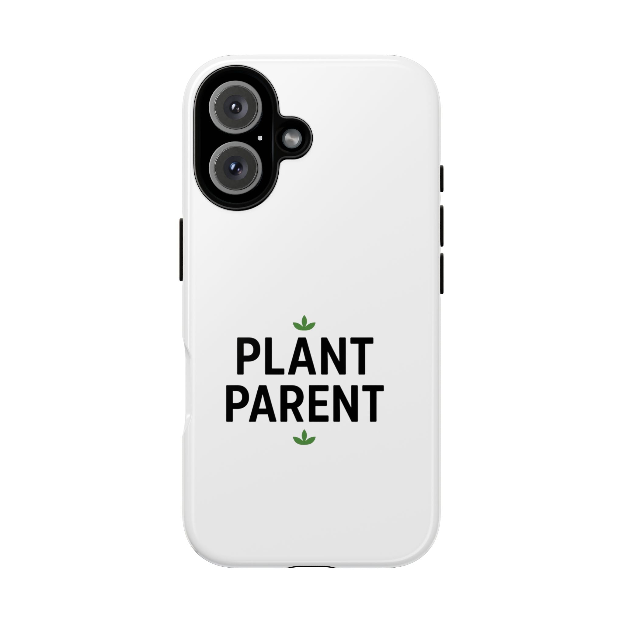 Plant Parent Tough Phone Case – Minimalist Plant Lover Protective Cover