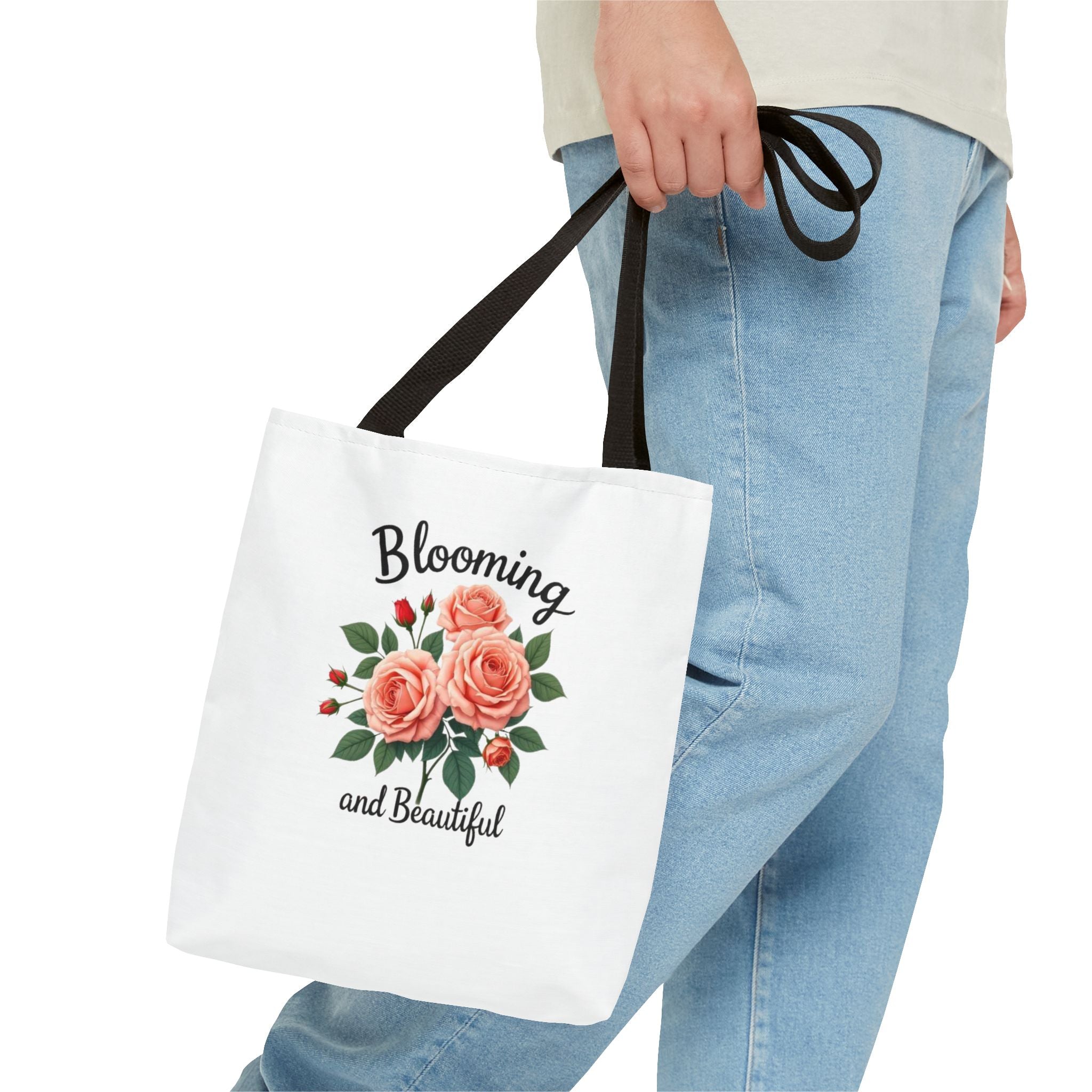 Blooming and Beautiful Floral Tote Bag