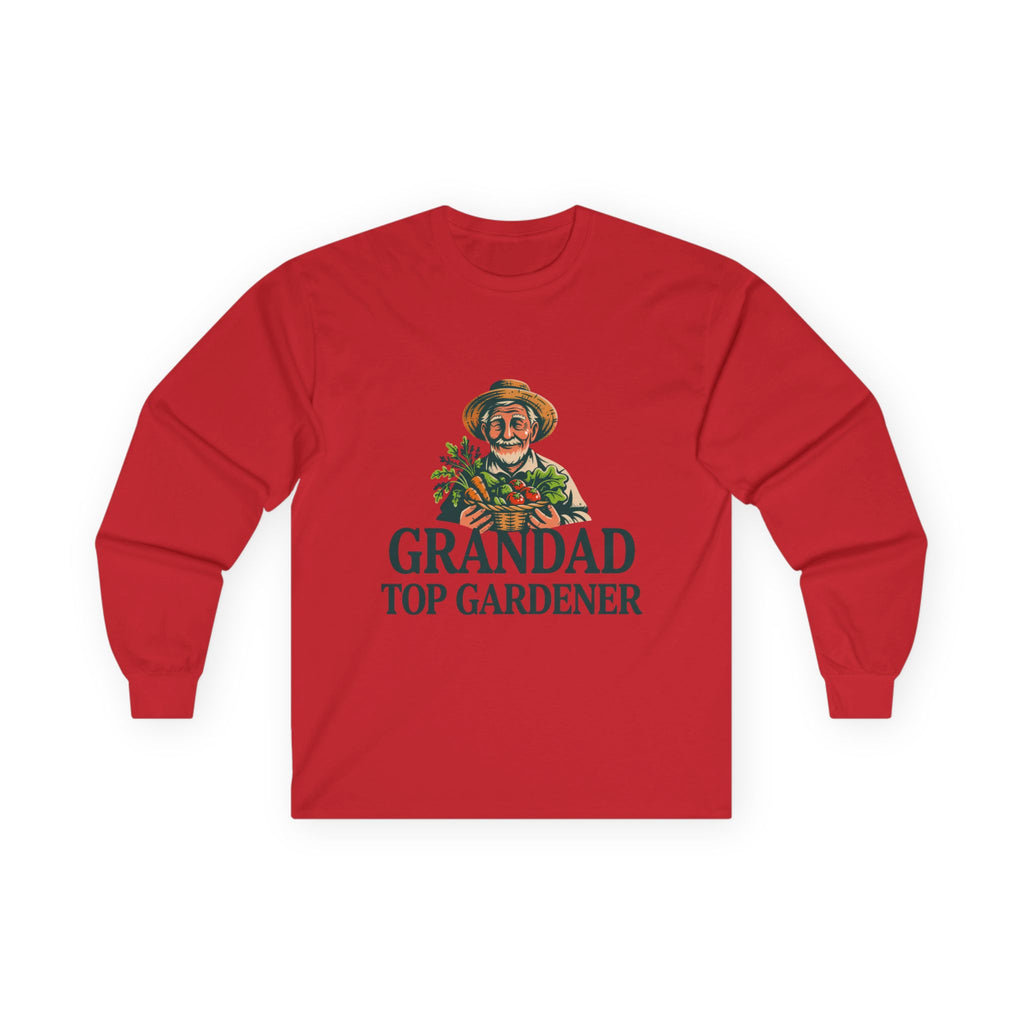 Grandad Top Gardener Long Sleeve Tee