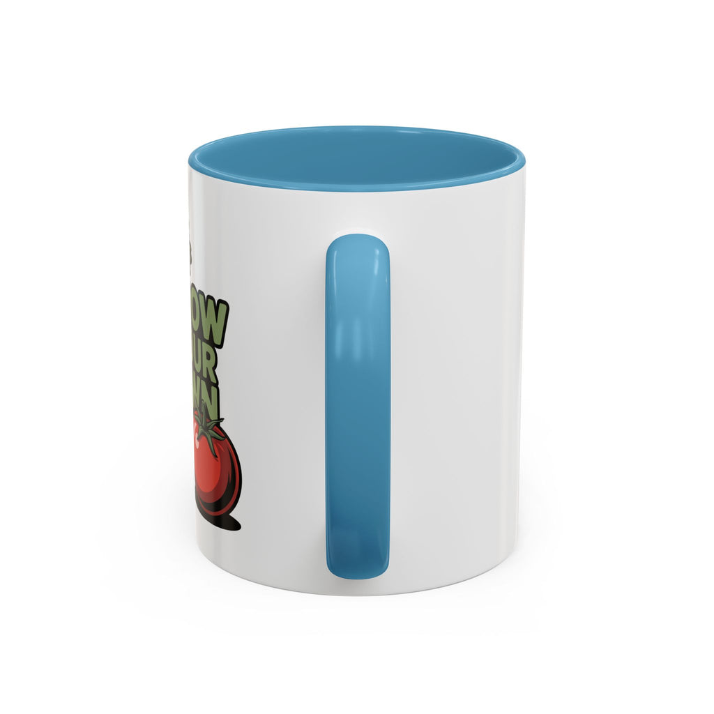 Grow Your Own Coffee Mug — Gardening Veggie Design (11/15oz Accent)