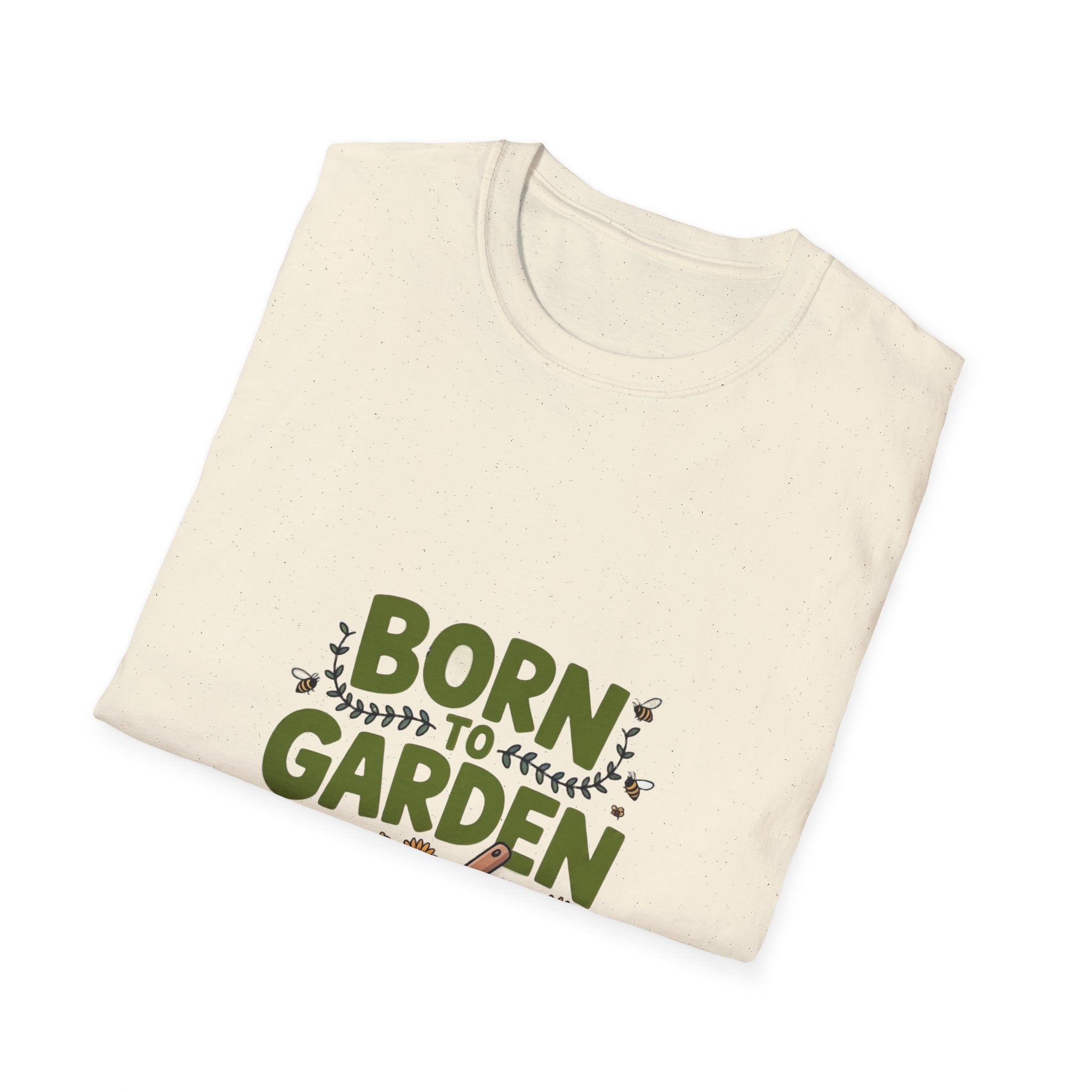 Garden T-Shirt — "Born to Garden" Graphic Tee for Plant Lovers
