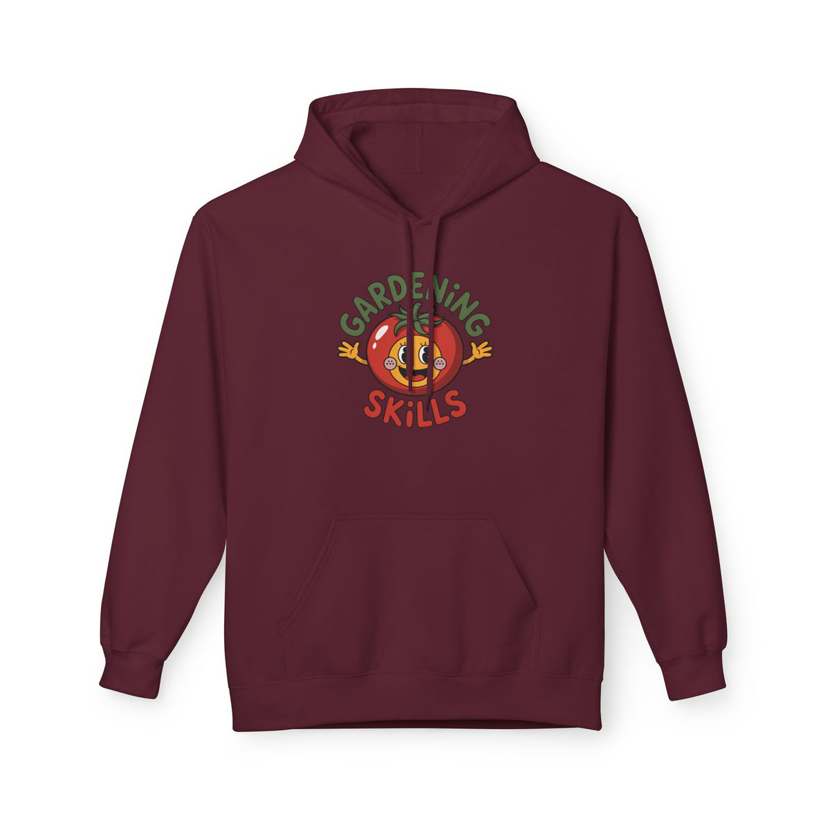 Gardening Skills Hoodie — Cute Tomato Illustration Gardeners Gift