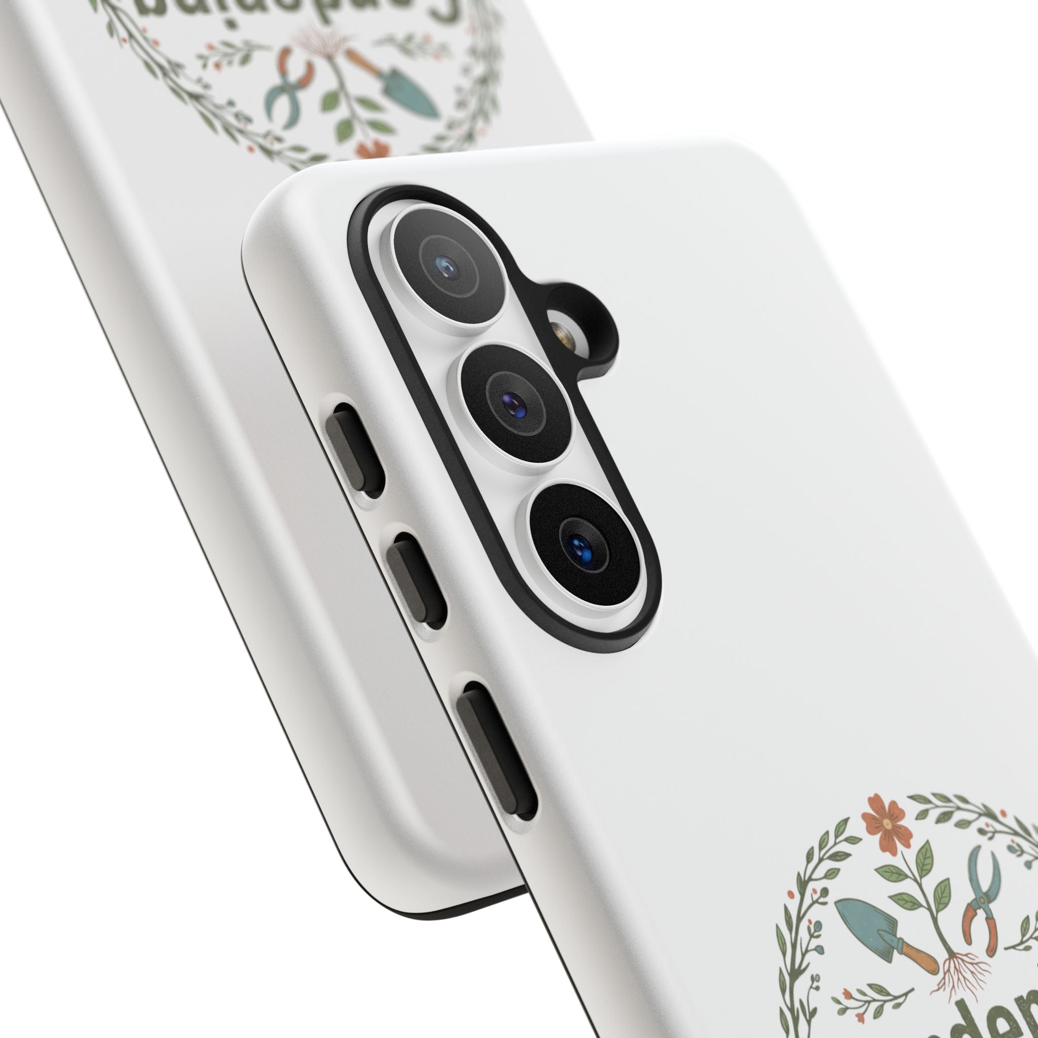 Phone Case — Gardening Addict "Plant • Grow • Repeat" Floral Garden Phone Cover