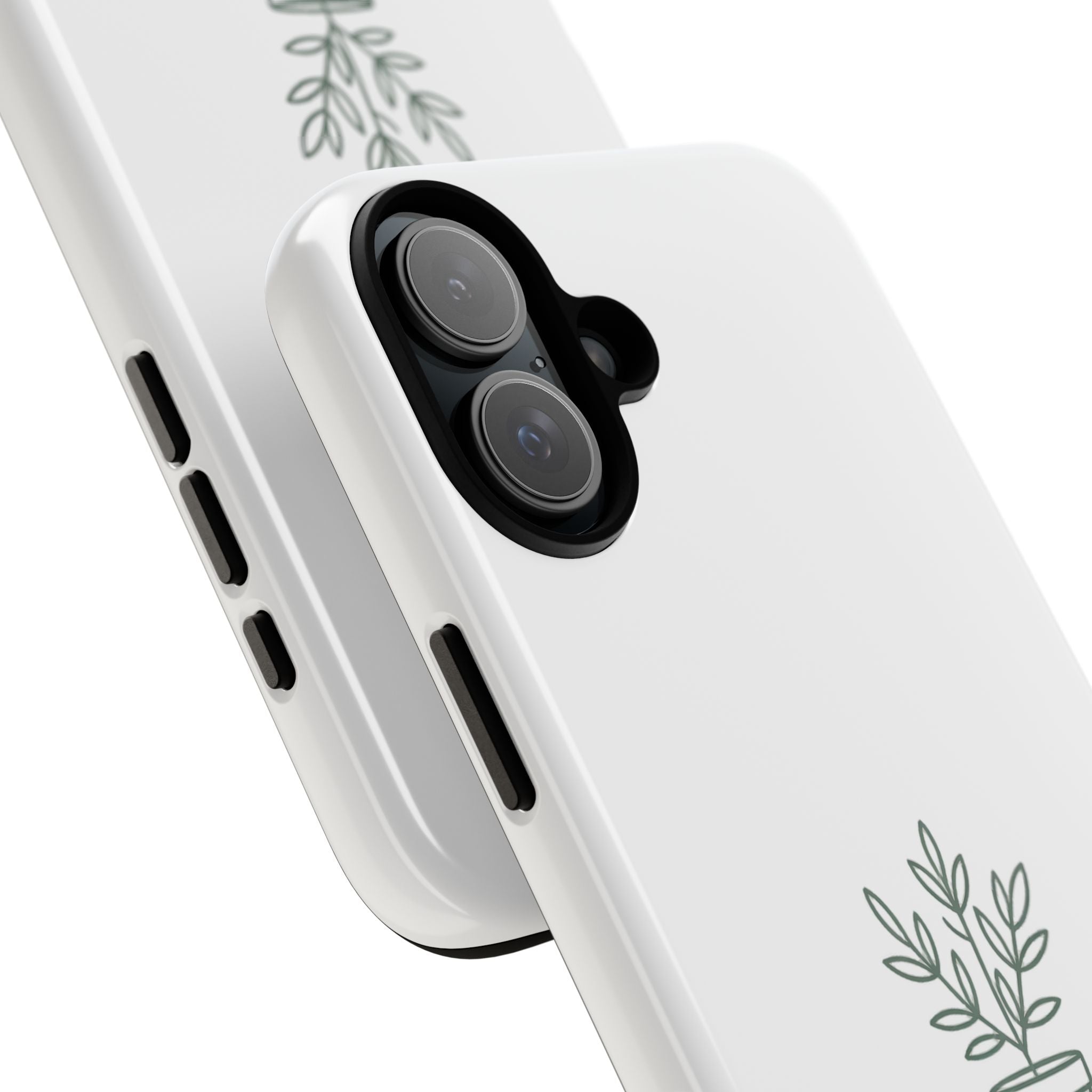 Phone Case — 'gardening addict' Minimal Plant Design