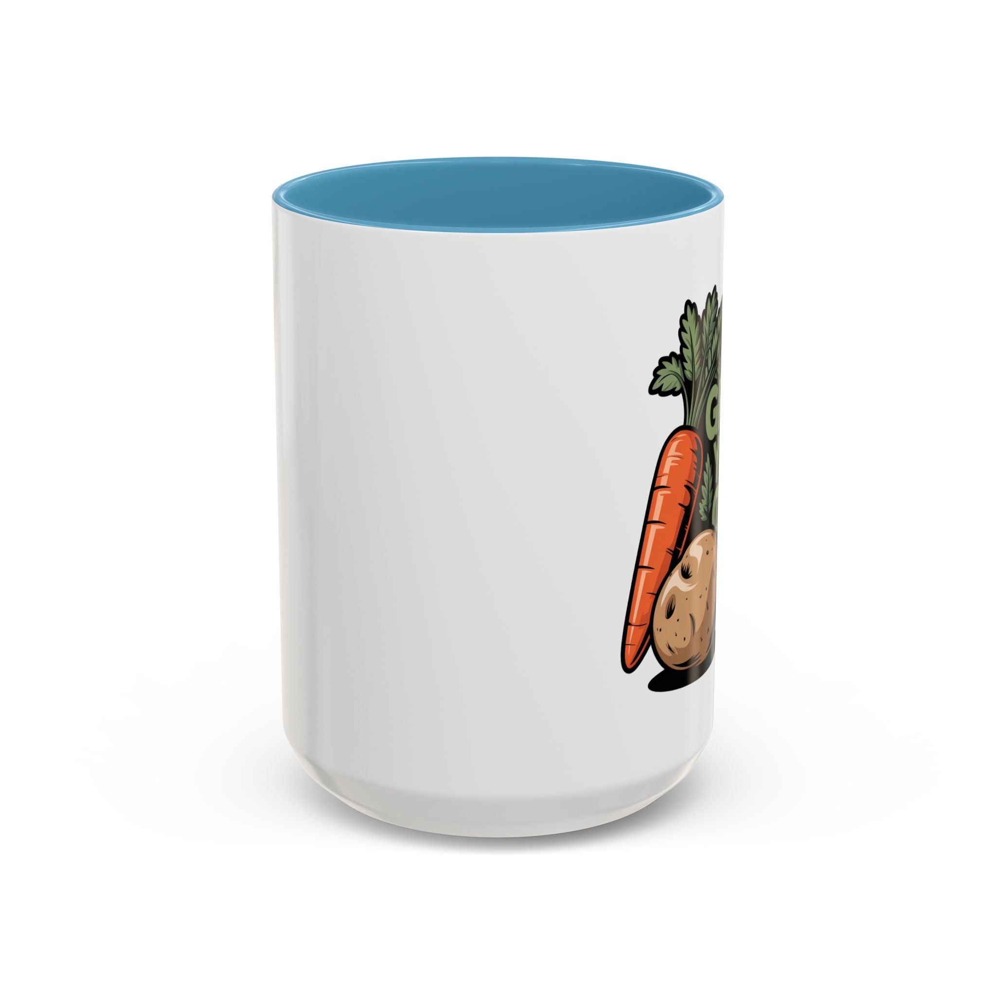 Grow Your Own Coffee Mug — Gardening Veggie Design (11/15oz Accent)