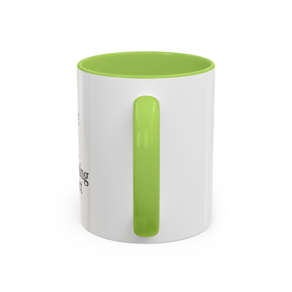 Gardening Addict Accent Coffee Mug — Plant Lover Ceramic Mug (11/15oz)