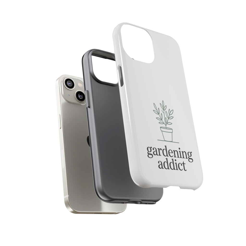 Phone Case — 'gardening addict' Minimal Plant Design