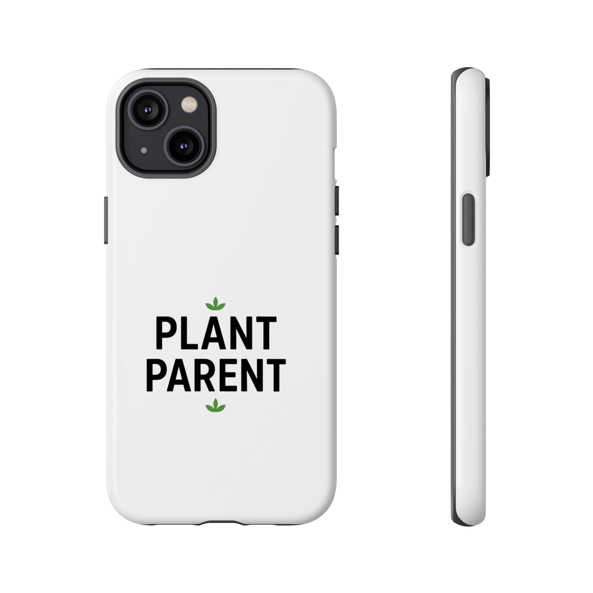 Plant Parent Tough Phone Case – Minimalist Plant Lover Protective Cover