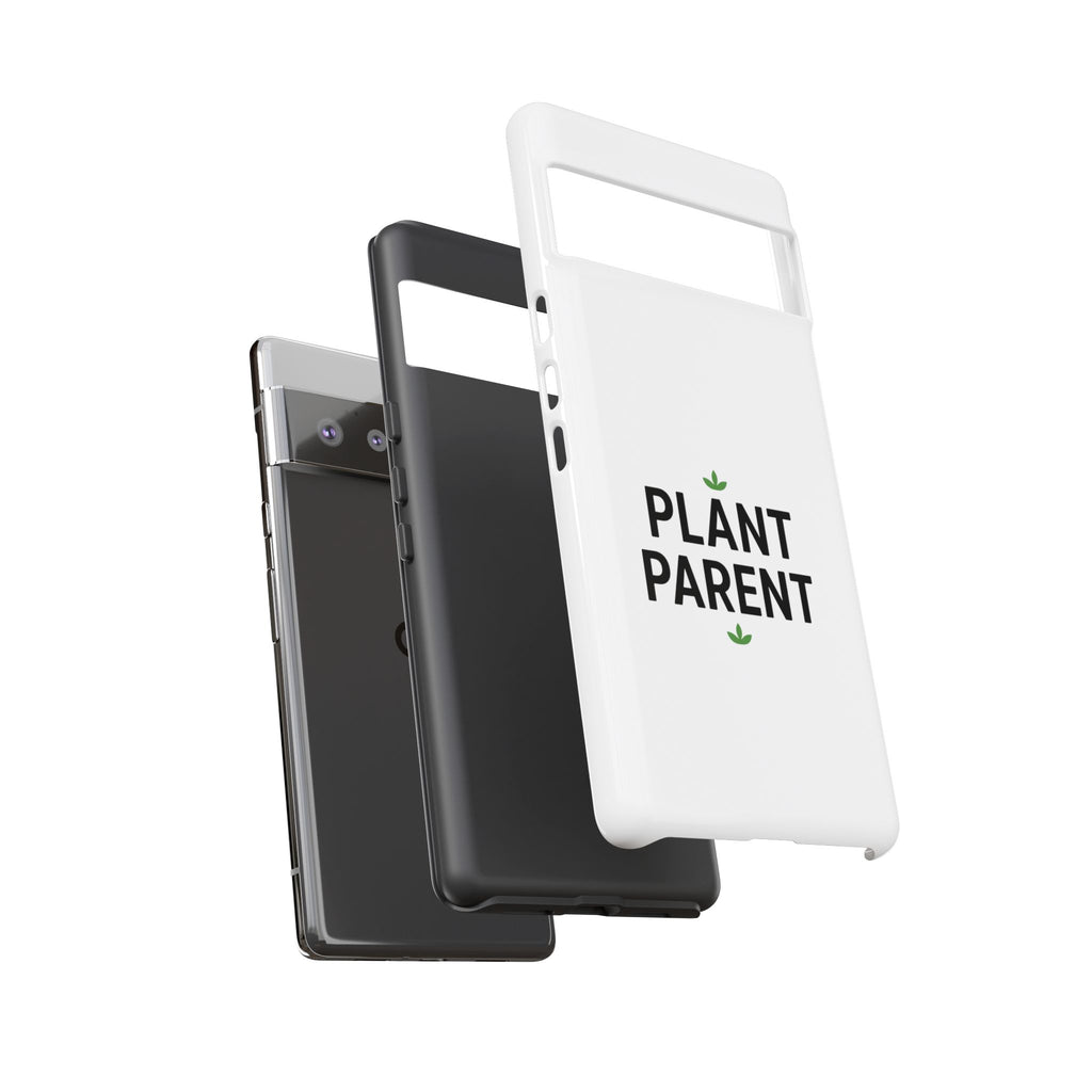Plant Parent Tough Phone Case – Minimalist Plant Lover Protective Cover