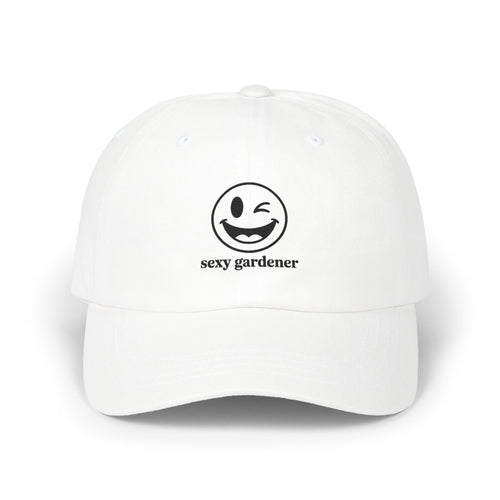 Dad Cap — "Sexy Gardener" Winking Smile Embroidered Hat
