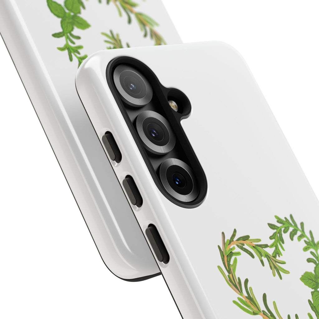 Herb Heart Phone Case - "Love Herbs" Botanical iPhone Cover