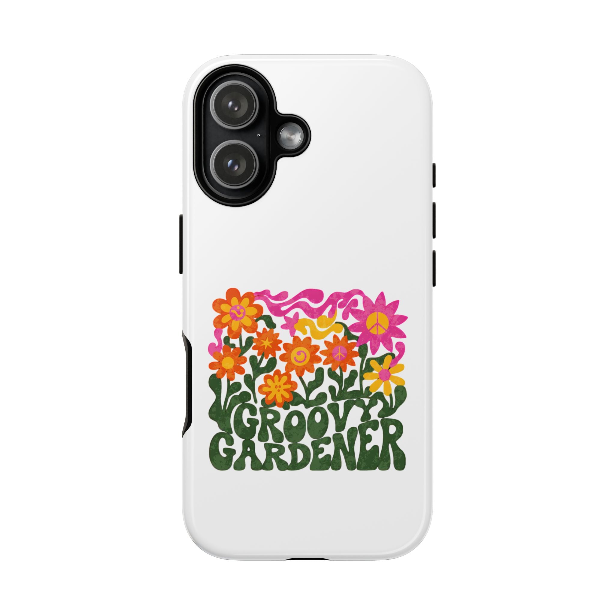 Groovy Gardener Phone Case - Retro Floral iPhone Cover