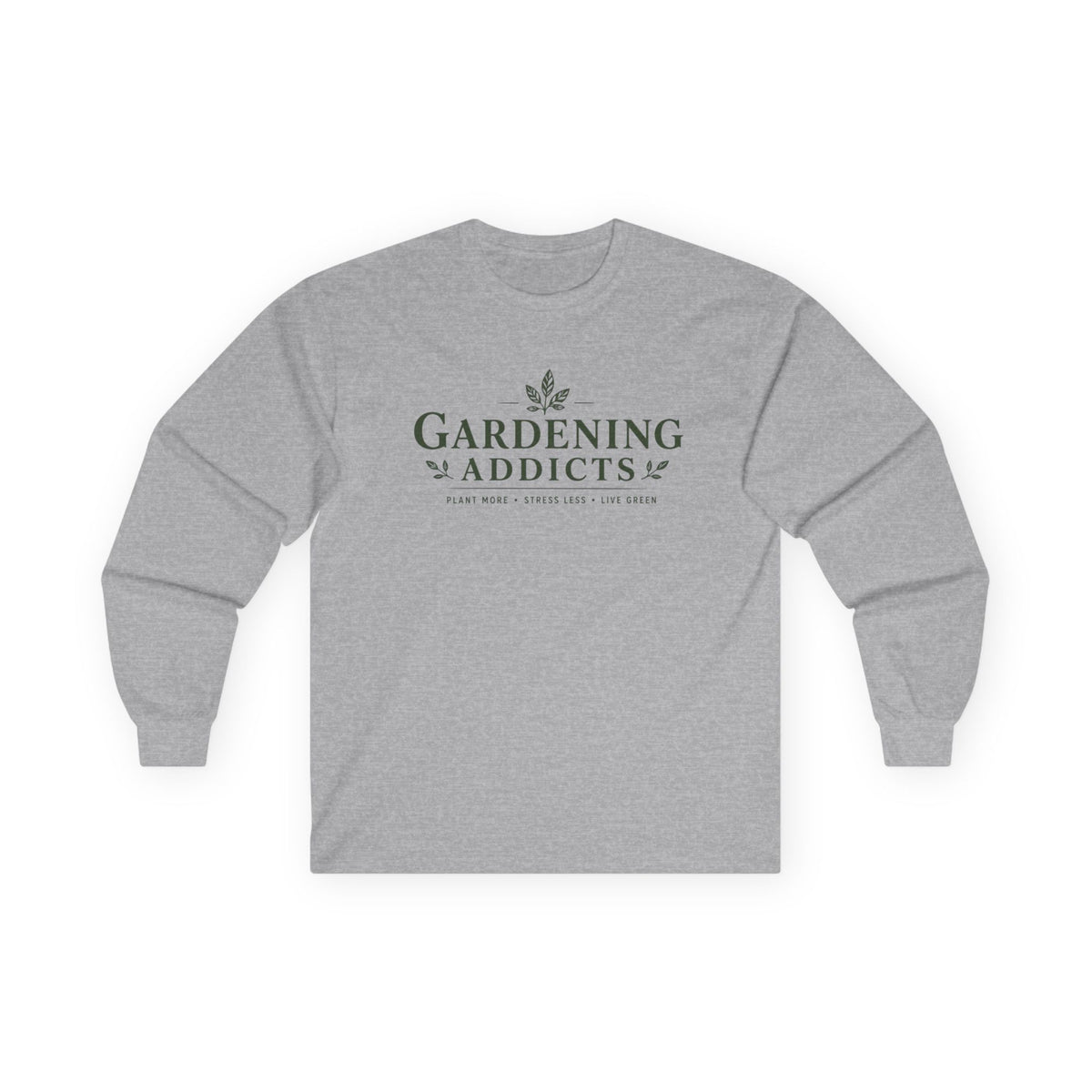 Gardening Addict Long Sleeve Tee — 'Gardening Addicts' Plant Lover Shirt
