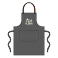 Gardening Apron - "I Wet My Plants" Full-Length Bib Apron