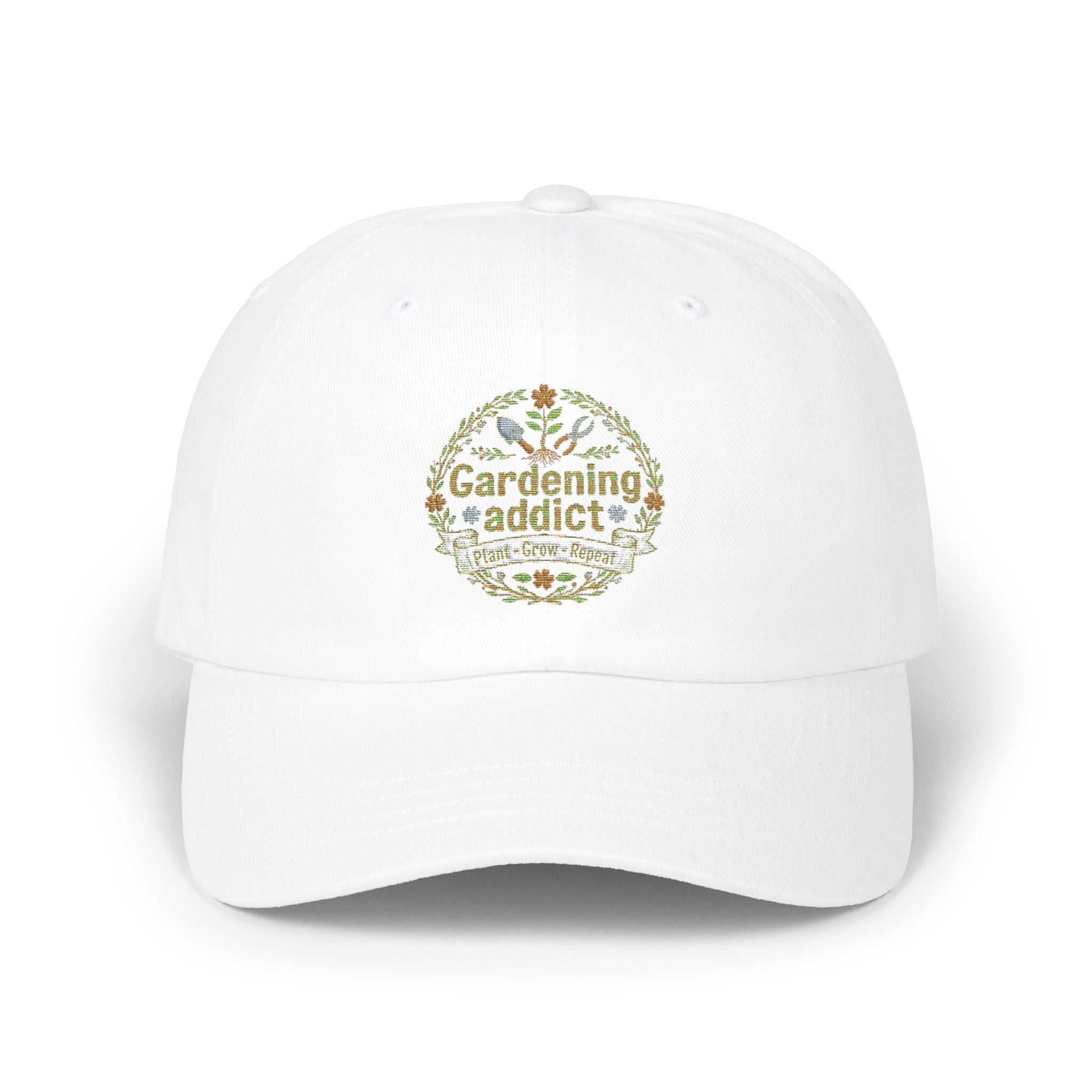 Gardening Addict Dad Cap — Floral Garden Lover Hat