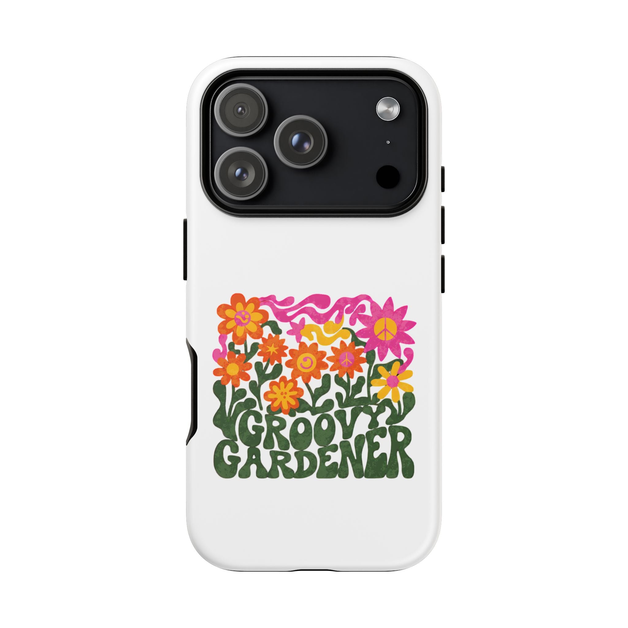Groovy Gardener Phone Case - Retro Floral iPhone Cover
