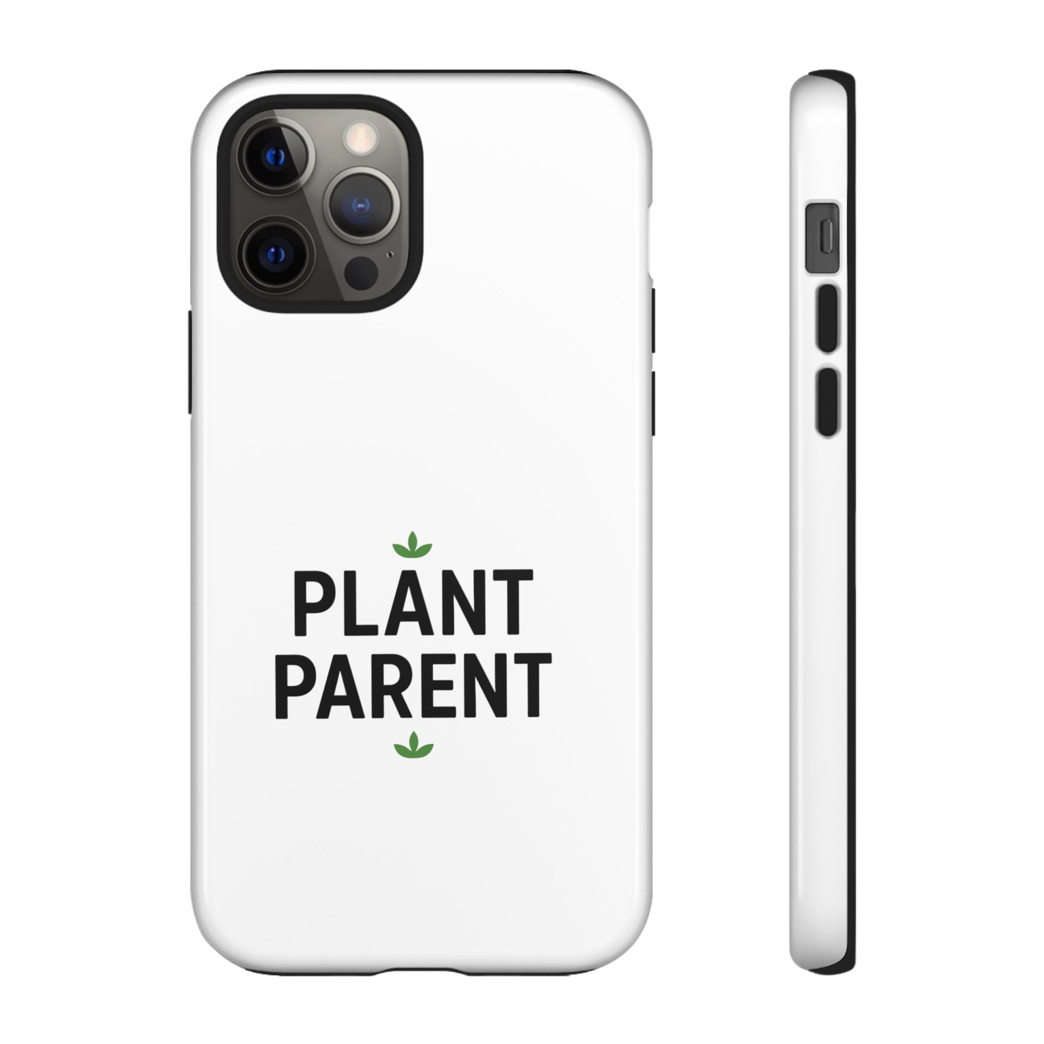Plant Parent Tough Phone Case – Minimalist Plant Lover Protective Cover