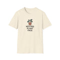 Resting Plant Face T-Shirt — Cute Plant Lover Graphic Tee