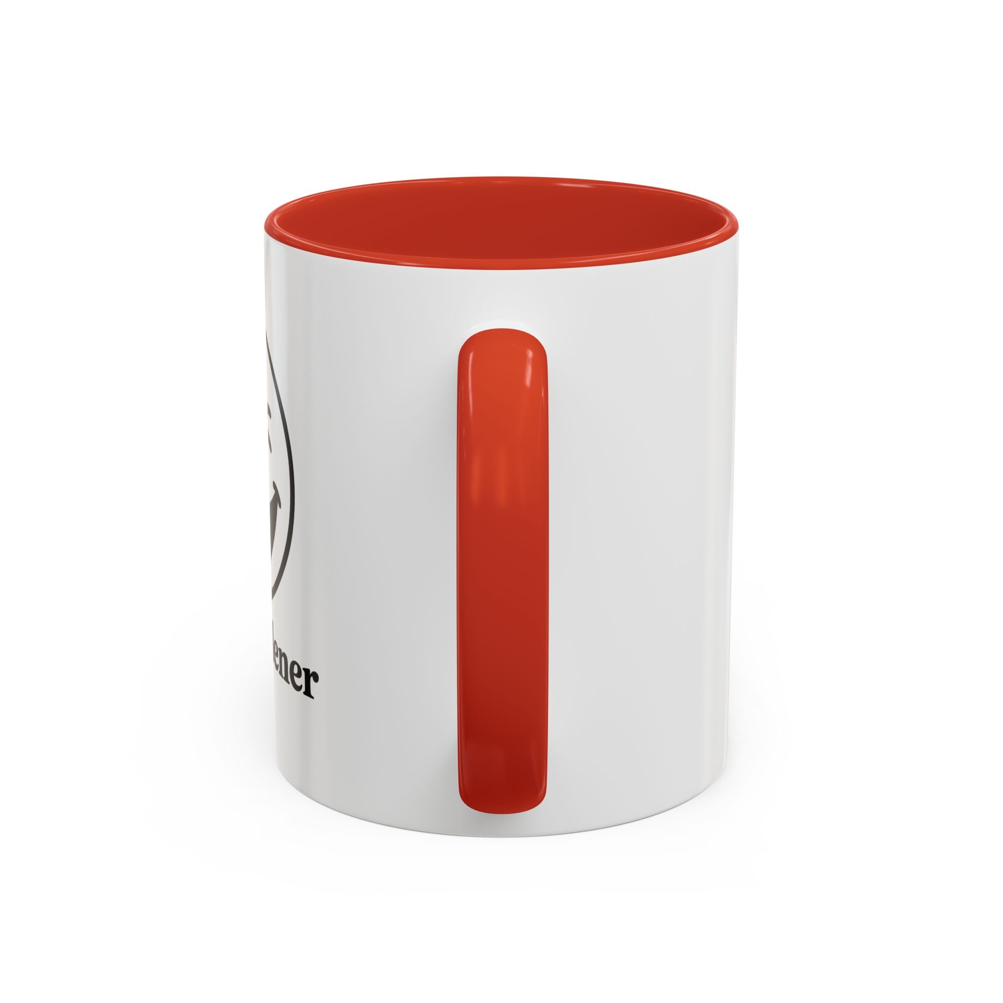 Sexy Gardener Accent Coffee Mug — Winking Smiley Plant Lover Gift (11/15oz)