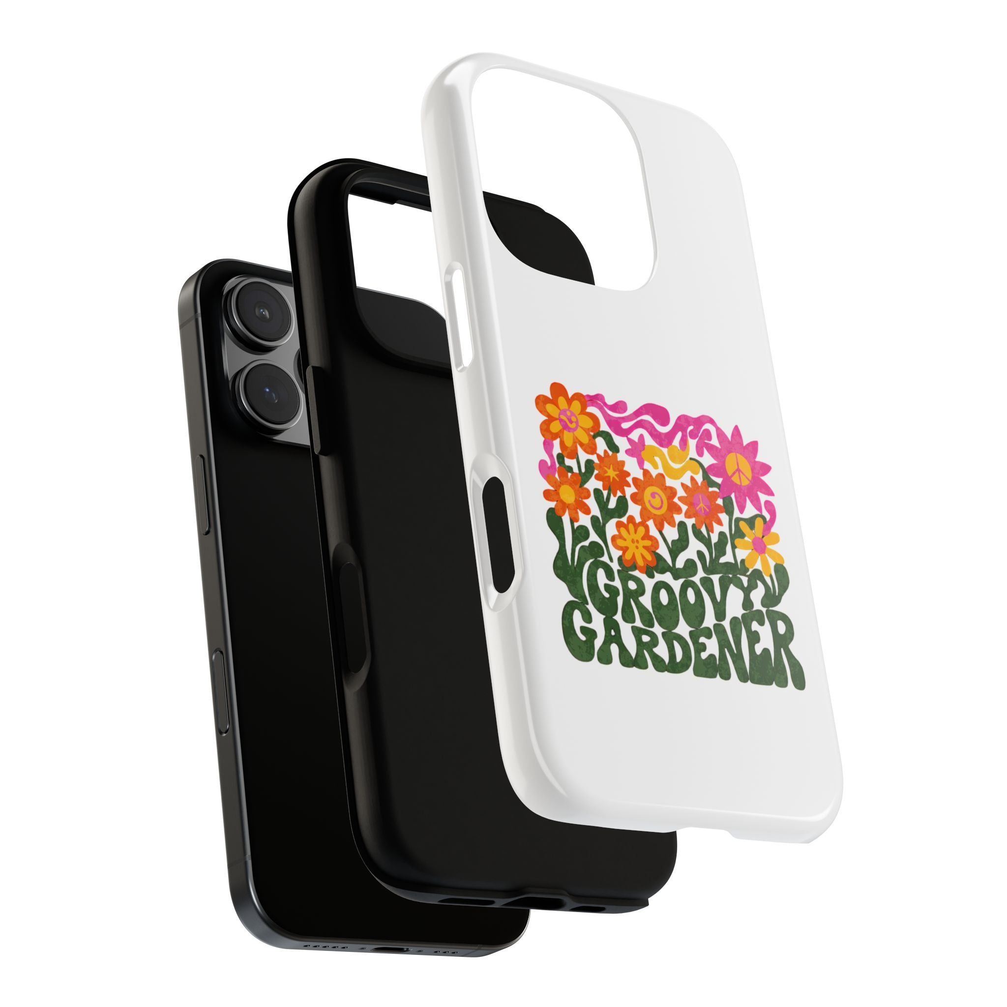 Groovy Gardener Phone Case - Retro Floral iPhone Cover